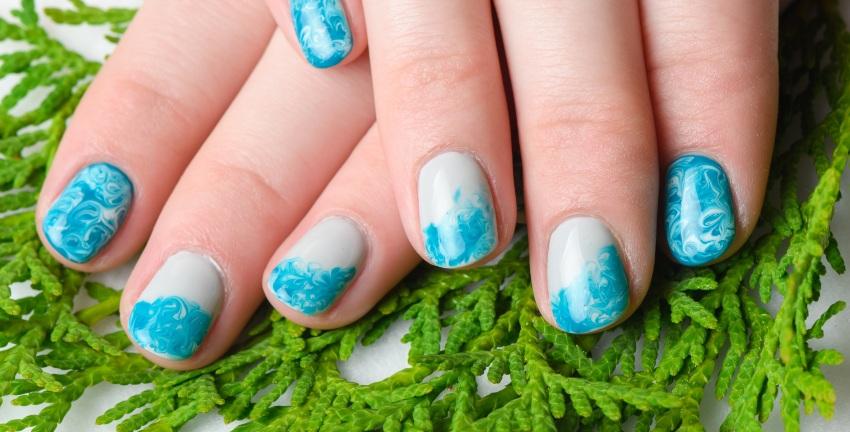 Nailart von der Natur inspiriert