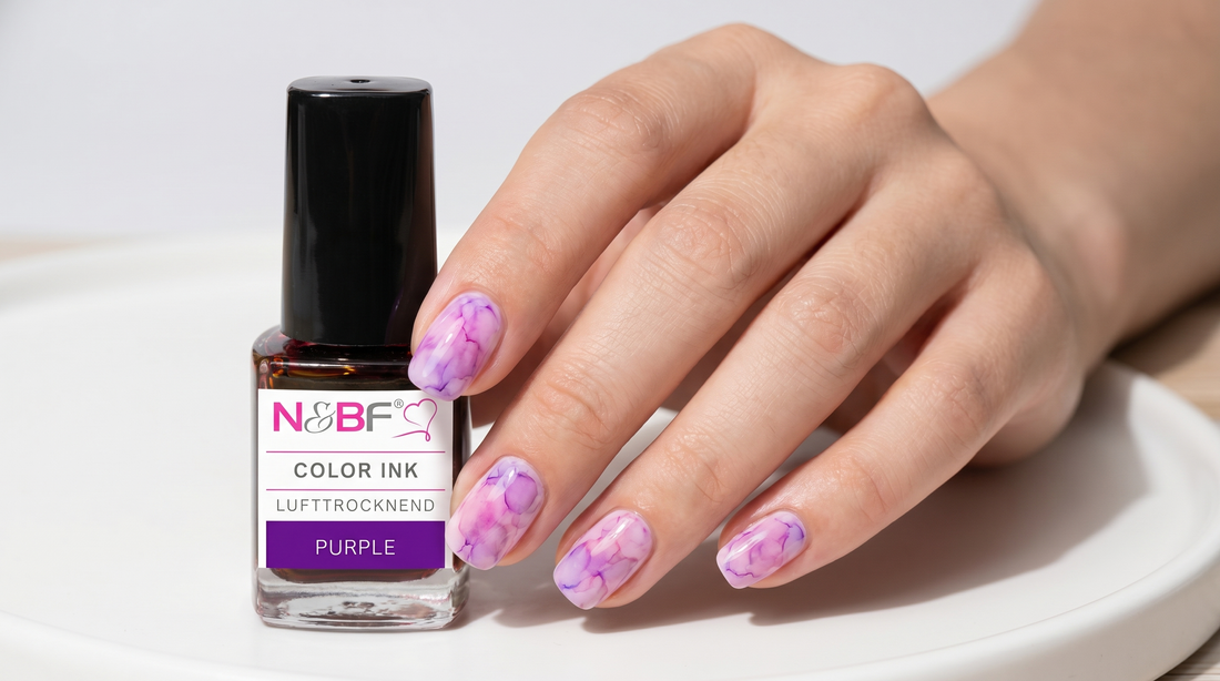 Blooming Gel Nägel: aquarellartiger Verlauf Schritt für Schritt