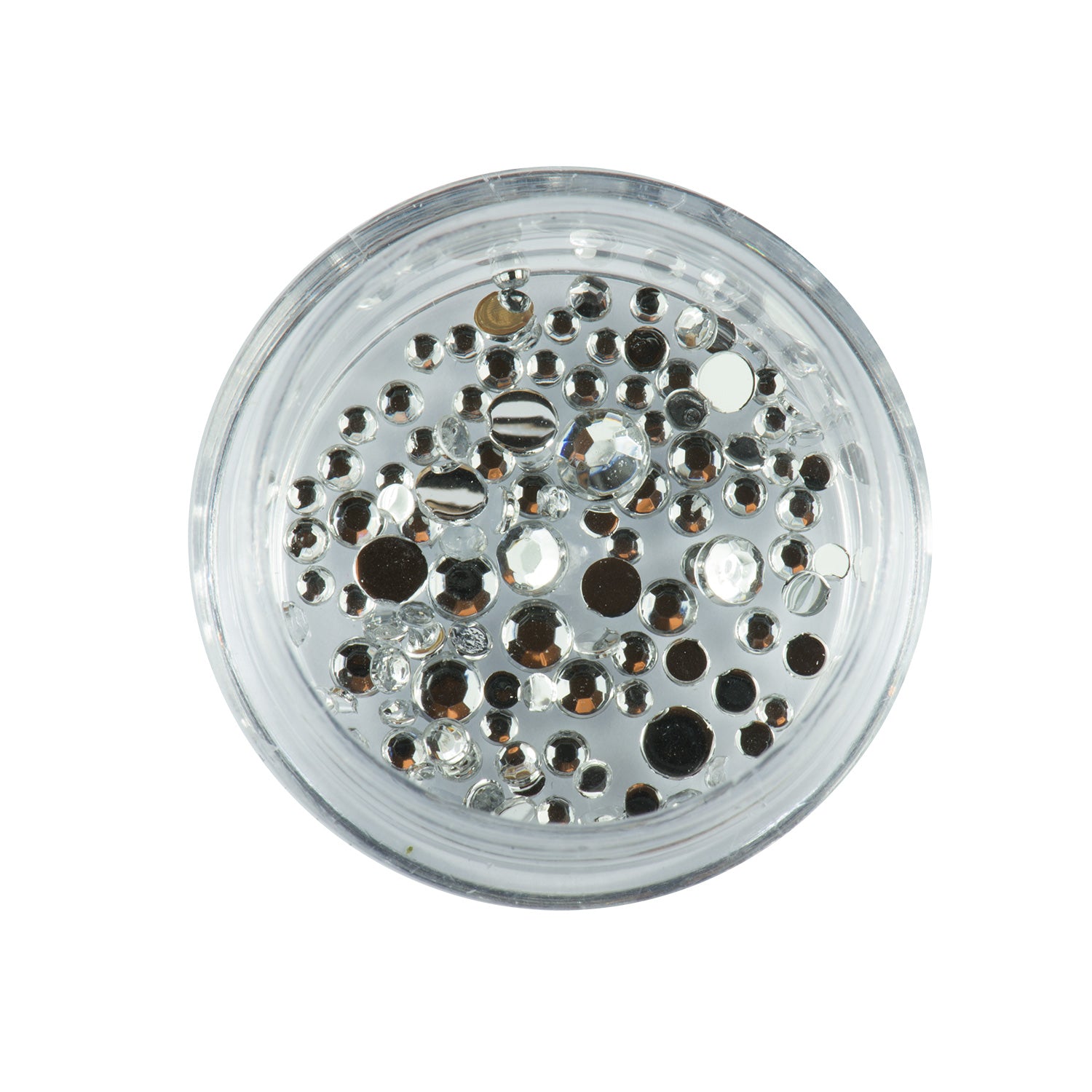 Nail Factory Strasssteine Mix Kristall 12er Set Grosse Diamanten