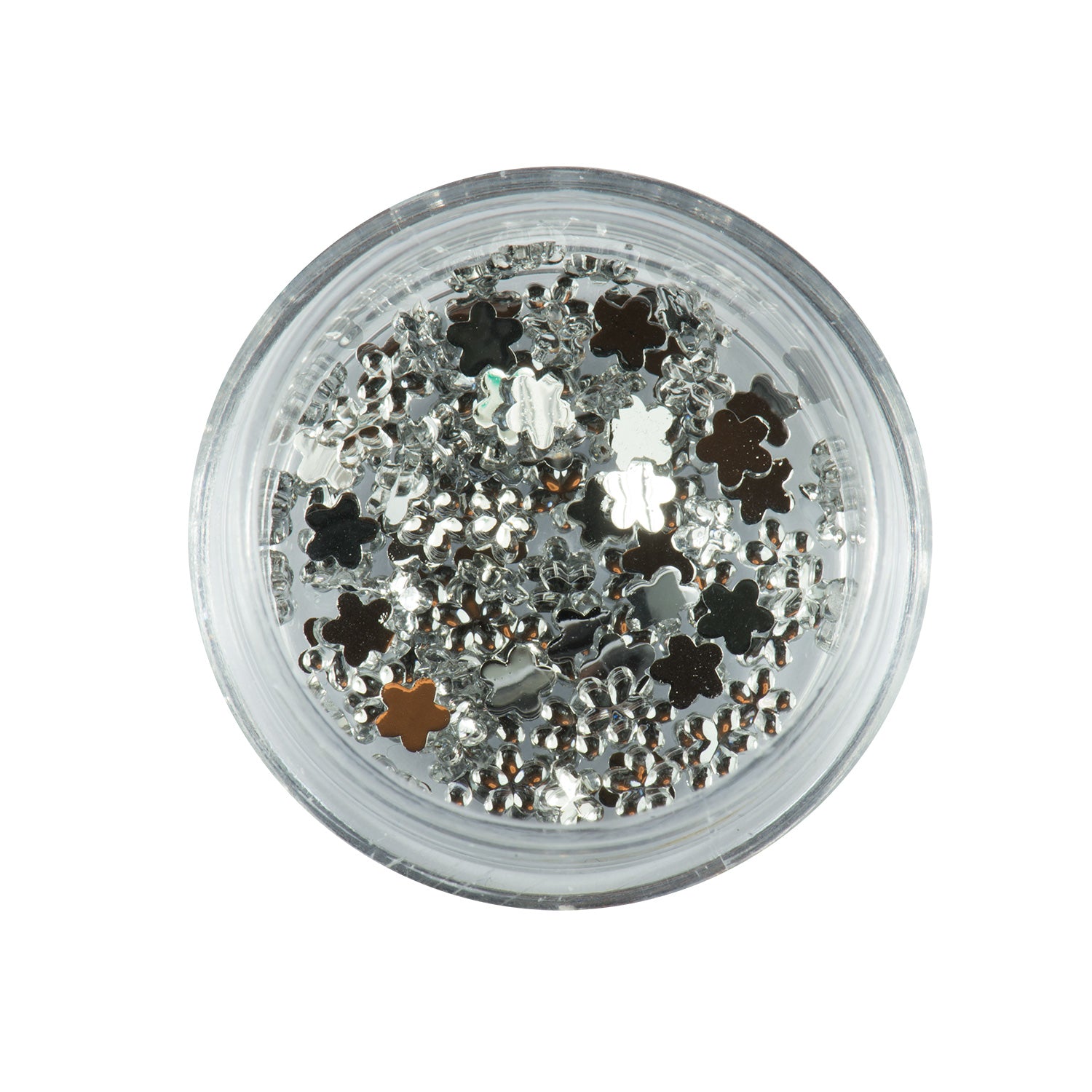 Nail Factory Strasssteine Mix Kristall 12er Set Kleebl atter