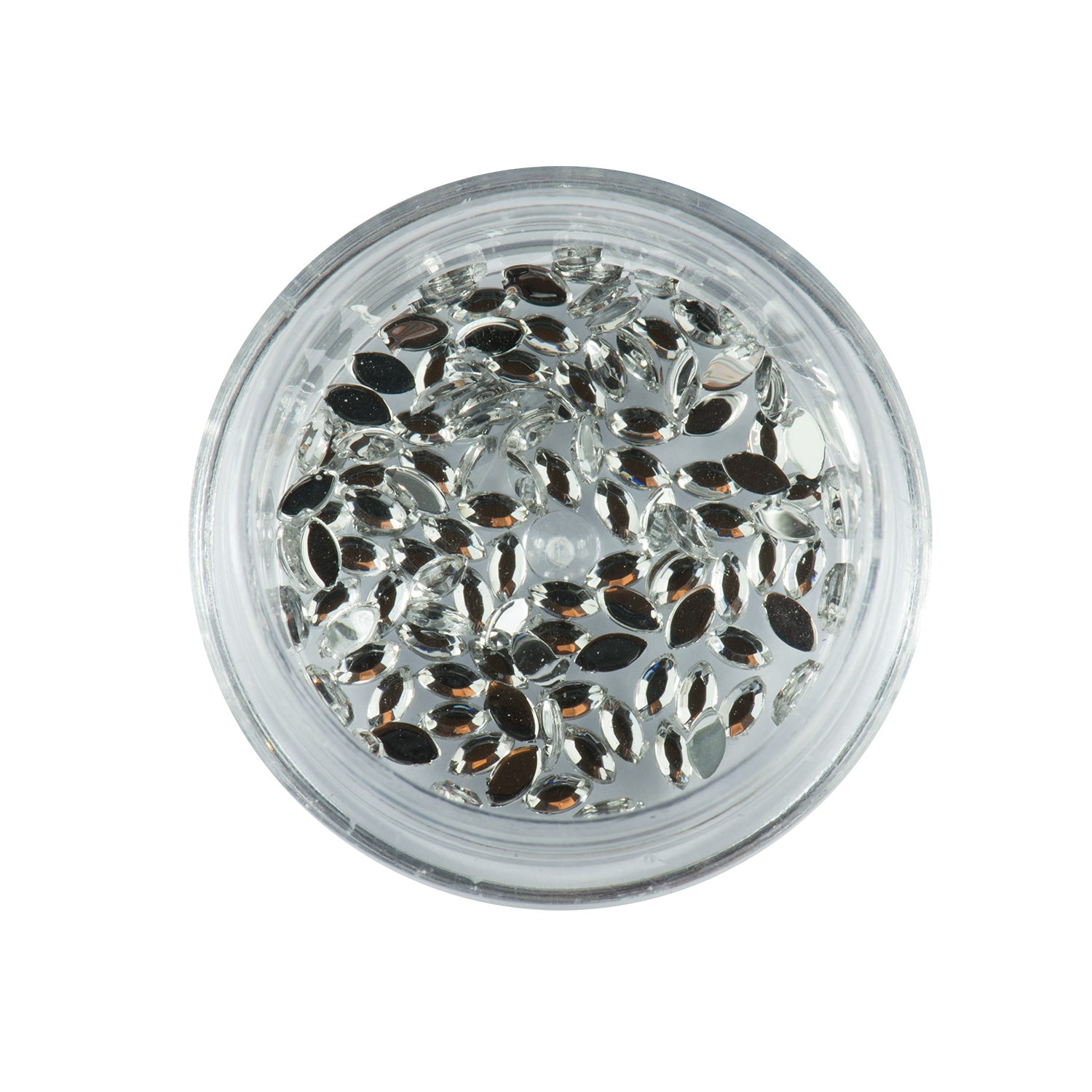 Nail Factory Strasssteine Mix Kristall 12er Set Ovale