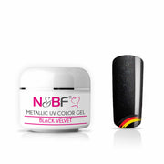 Nails Beauty Factory 2024 120756921 METALLIC UV COLOR GEL BLACK VELVET MAIN