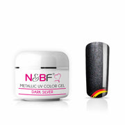 Nails Beauty Factory 2024 57527004 METALLIC UV COLOR GEL DARK SILVER Main