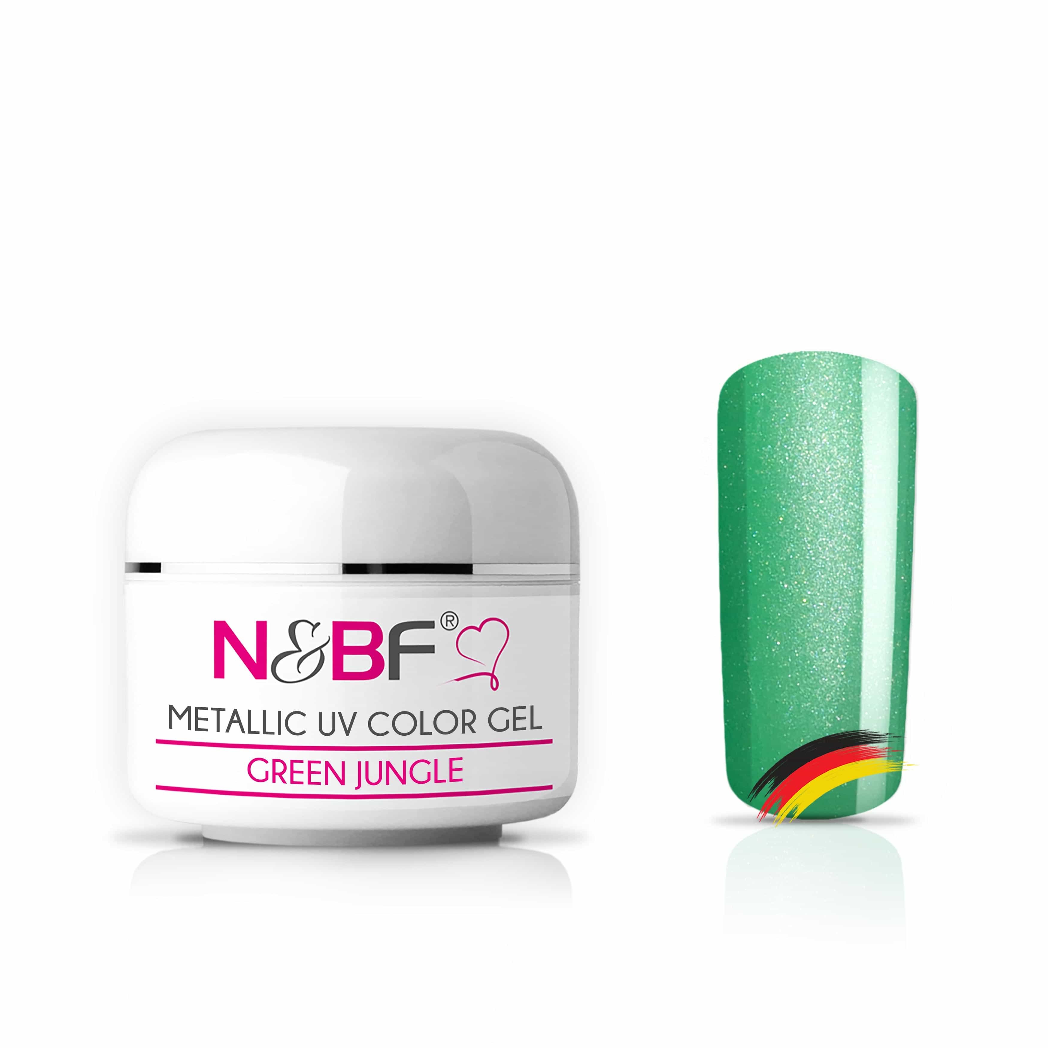 Nails Beauty Factory 2024 57527006 METALLIC UV COLOR GEL GREEN JUNGLE Main
