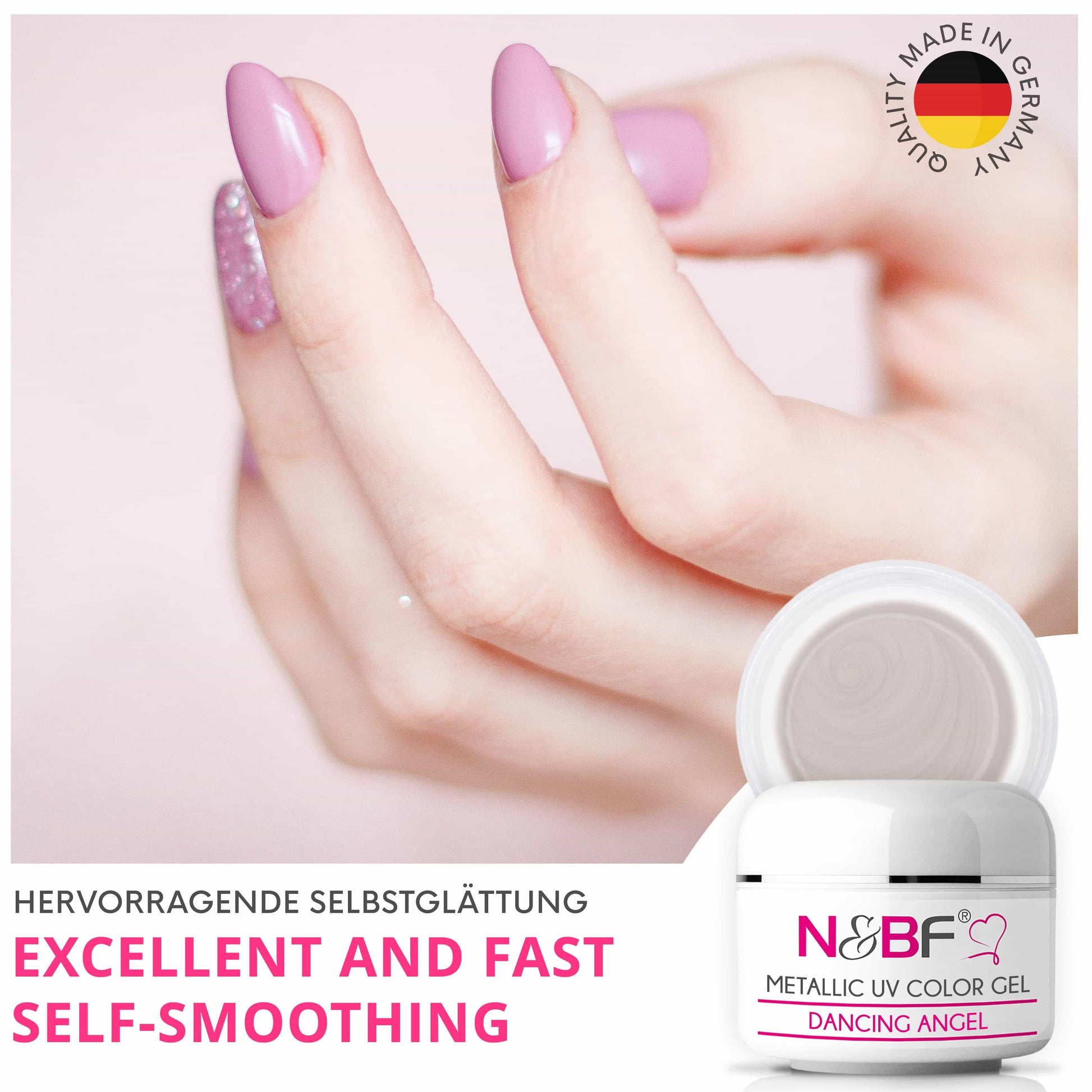 Nails Beauty Factory 2024 57527011 METALLIC UV COLOR GEL DANCING ANGEL 04