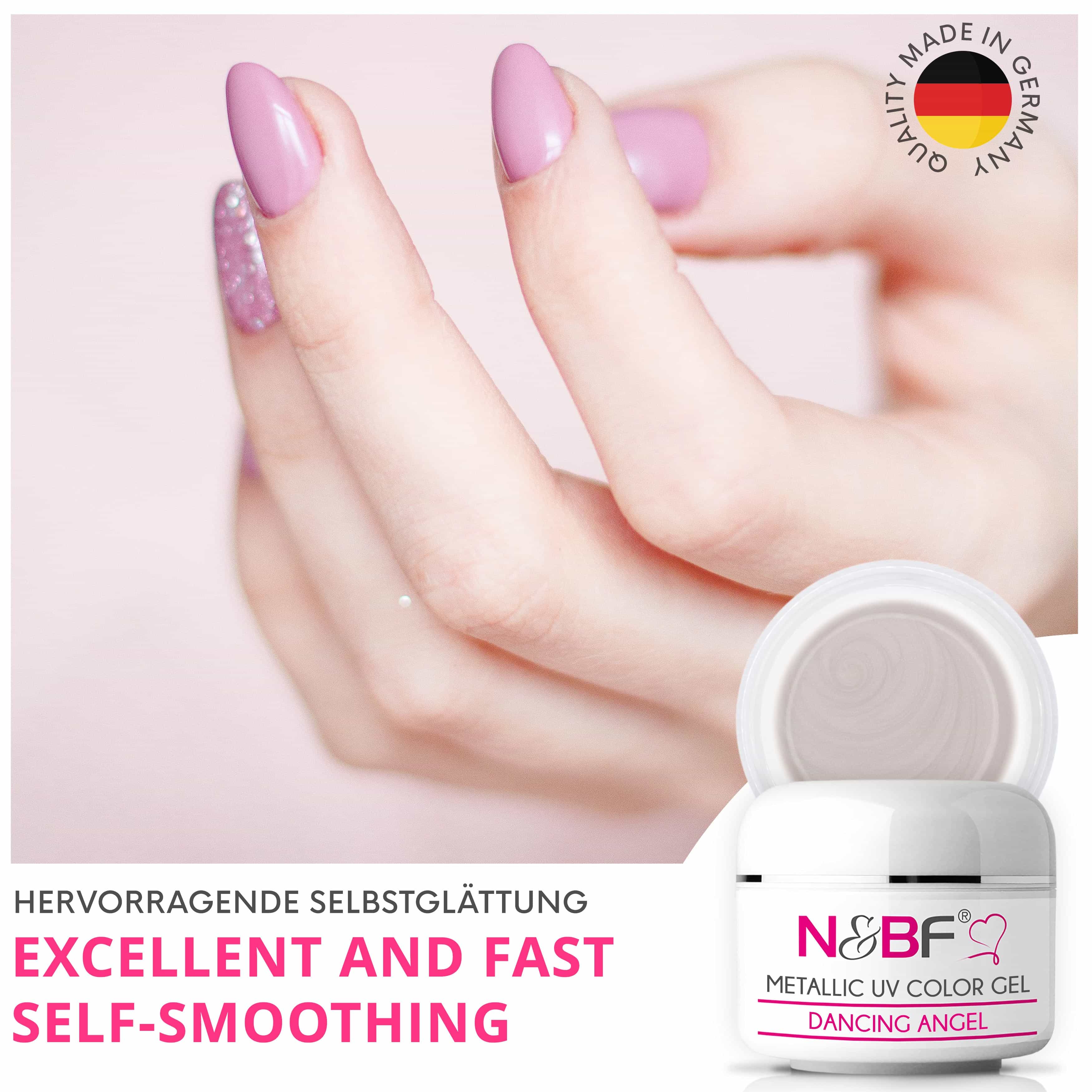 Nails Beauty Factory 2024 57527011 METALLIC UV COLOR GEL DANCING ANGEL 04