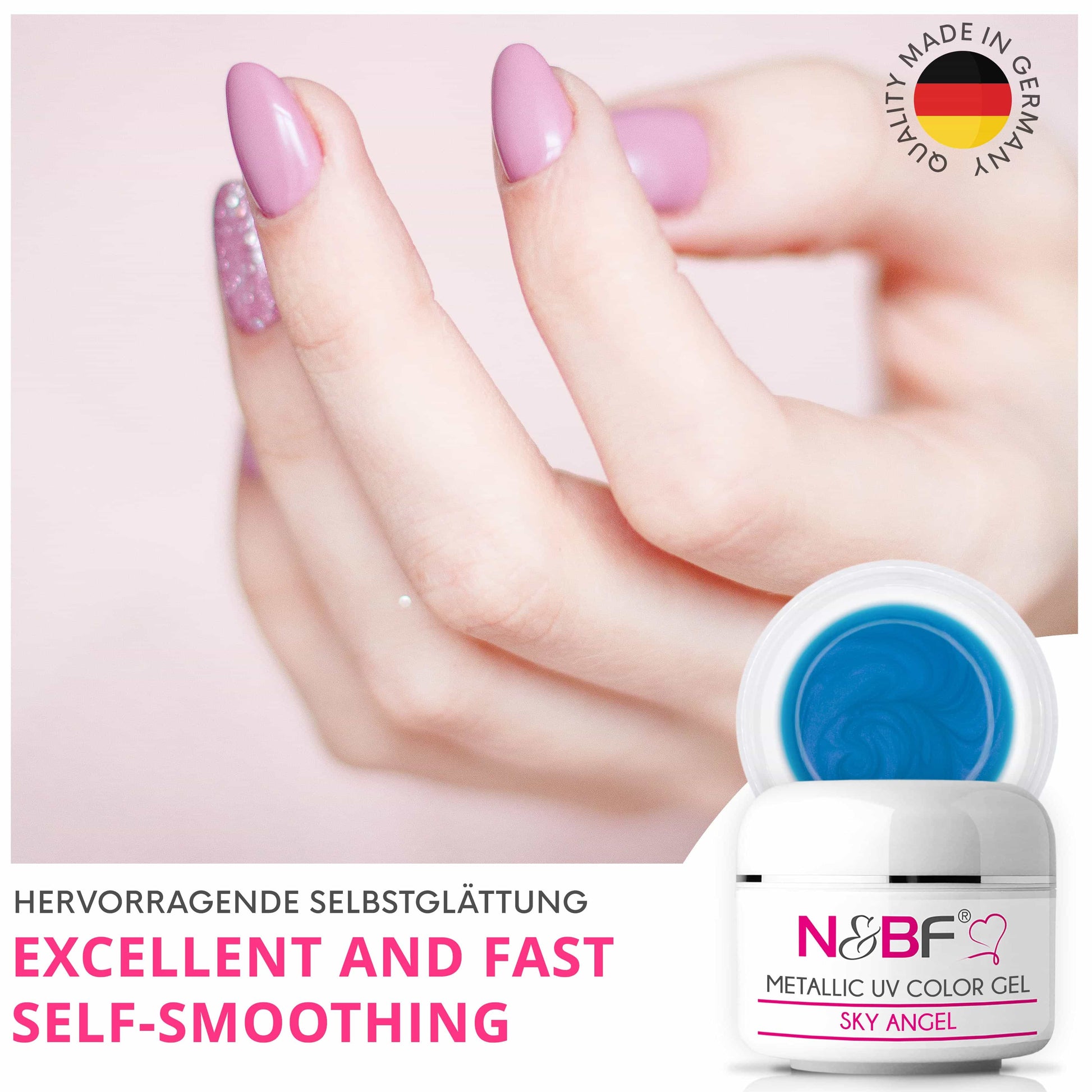 Nails Beauty Factory 2024 57527019 METALLIC UV COLOR GEL SKY ANGEL 04