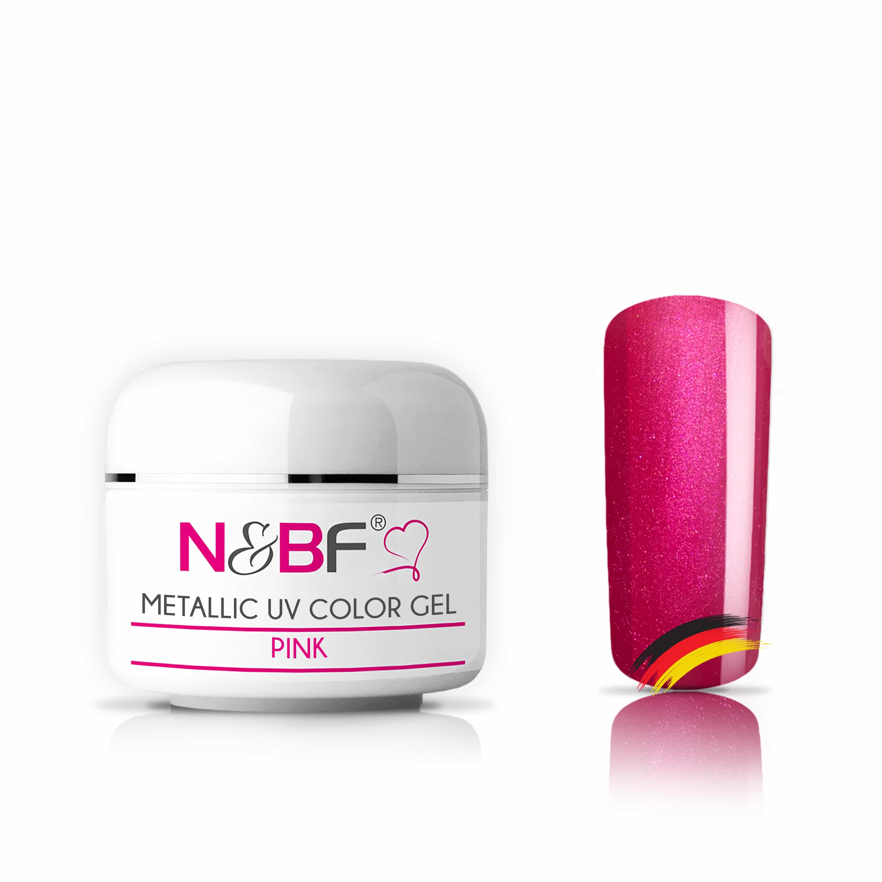Nails Beauty Factory 2024 58061931 METALLIC UV COLOR GEL PINK MAIN