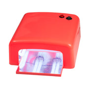 Nails Beauty Factory Lichthaertungsgeraet eckig Orange