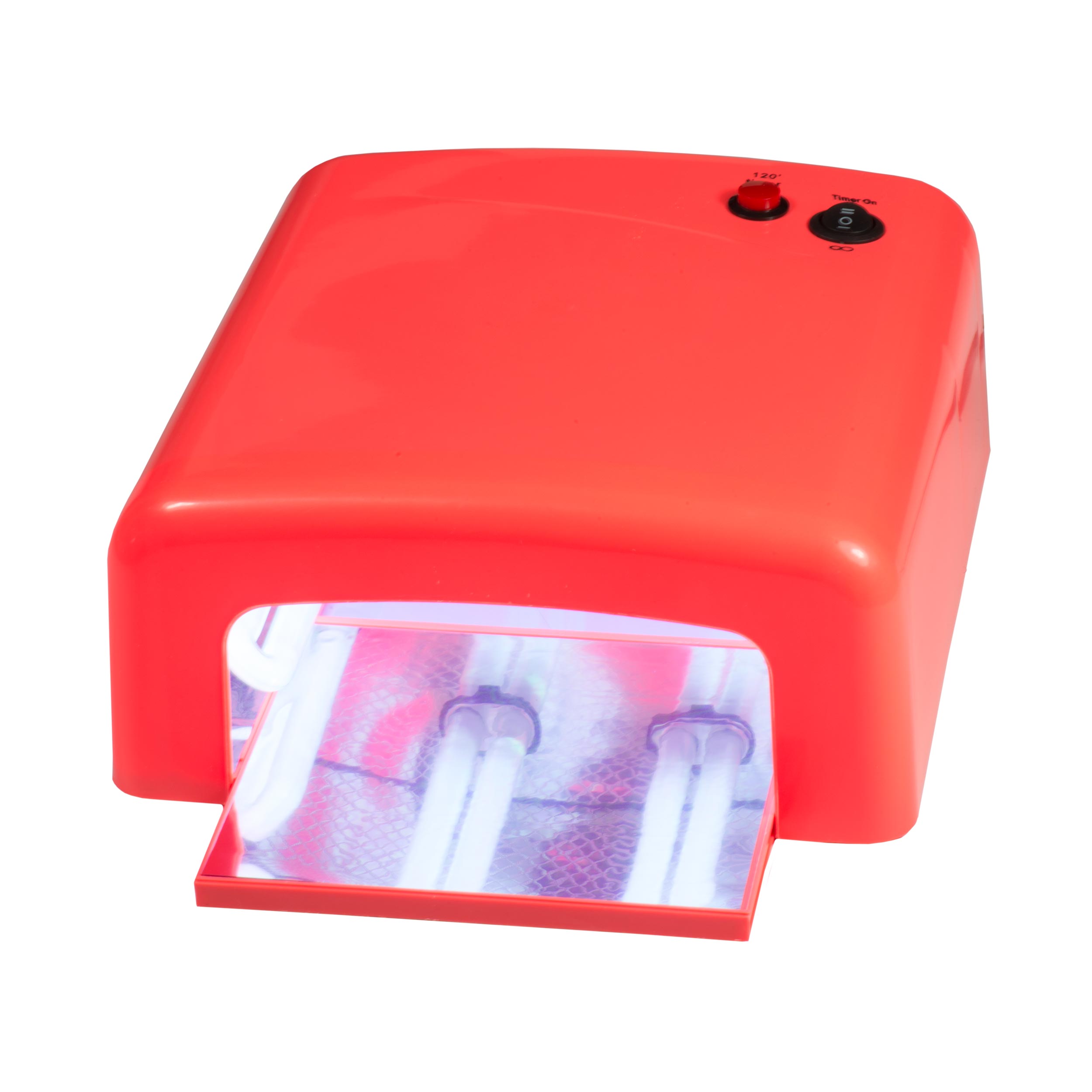 Nails Beauty Factory Lichthaertungsgeraet eckig Orange