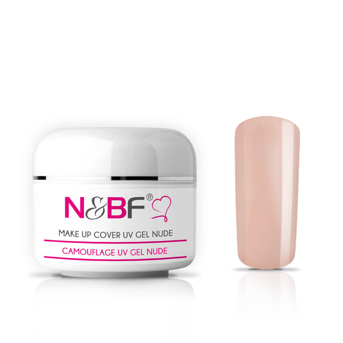 Nails Beauty Factory Make Up Cover UV Gel Nude 15 ml 57526756