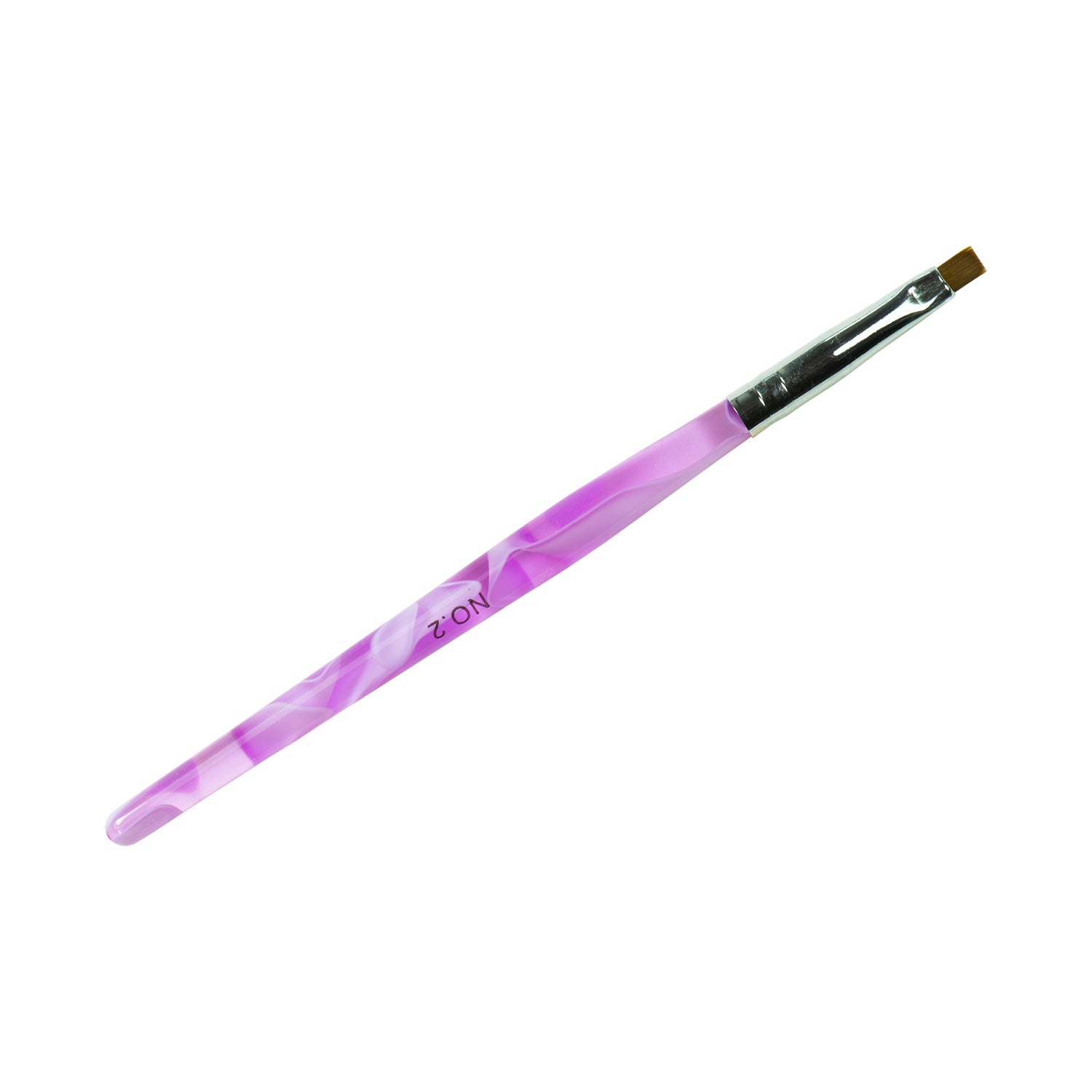 Nails Beauty Factory Profi Studio French Pinsel Kolinsky Purple Gr 2