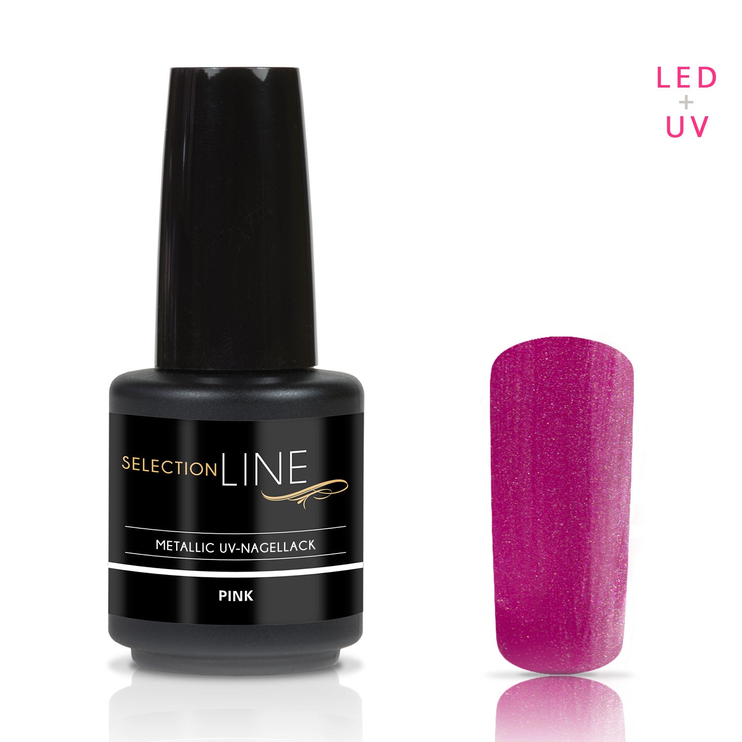 Nails Beauty Factory Selection Line UV Nailpolish Pink 15 ml 123923307