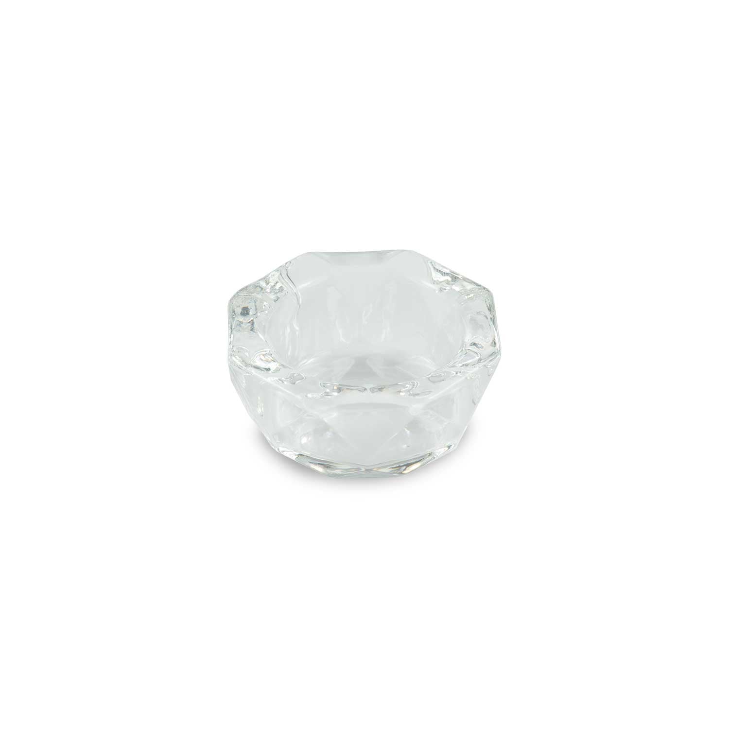 Nails Factory Dappen Dish Kristallglas mit Deckel offen