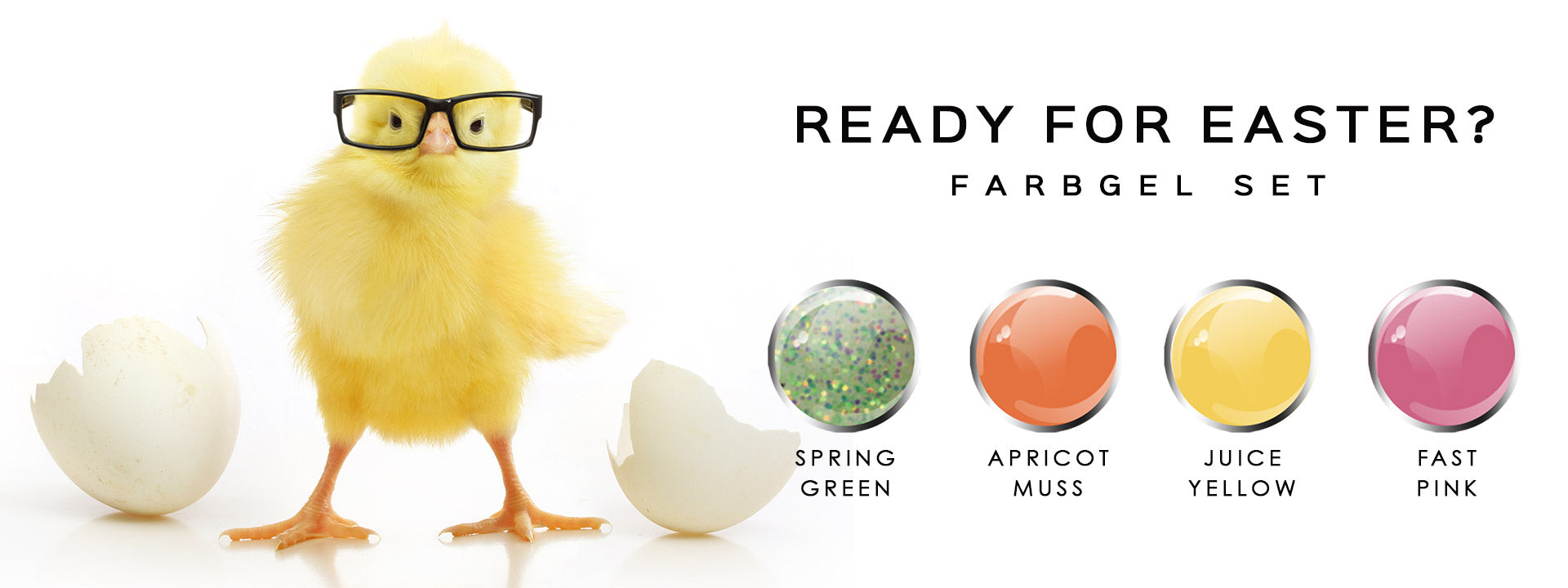 Nails Factory Farbgel Set Ready For Easter