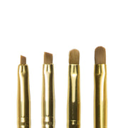 Nails Factory Gel Pinsel Gold 4er Set Koepfe56607e04f0a16