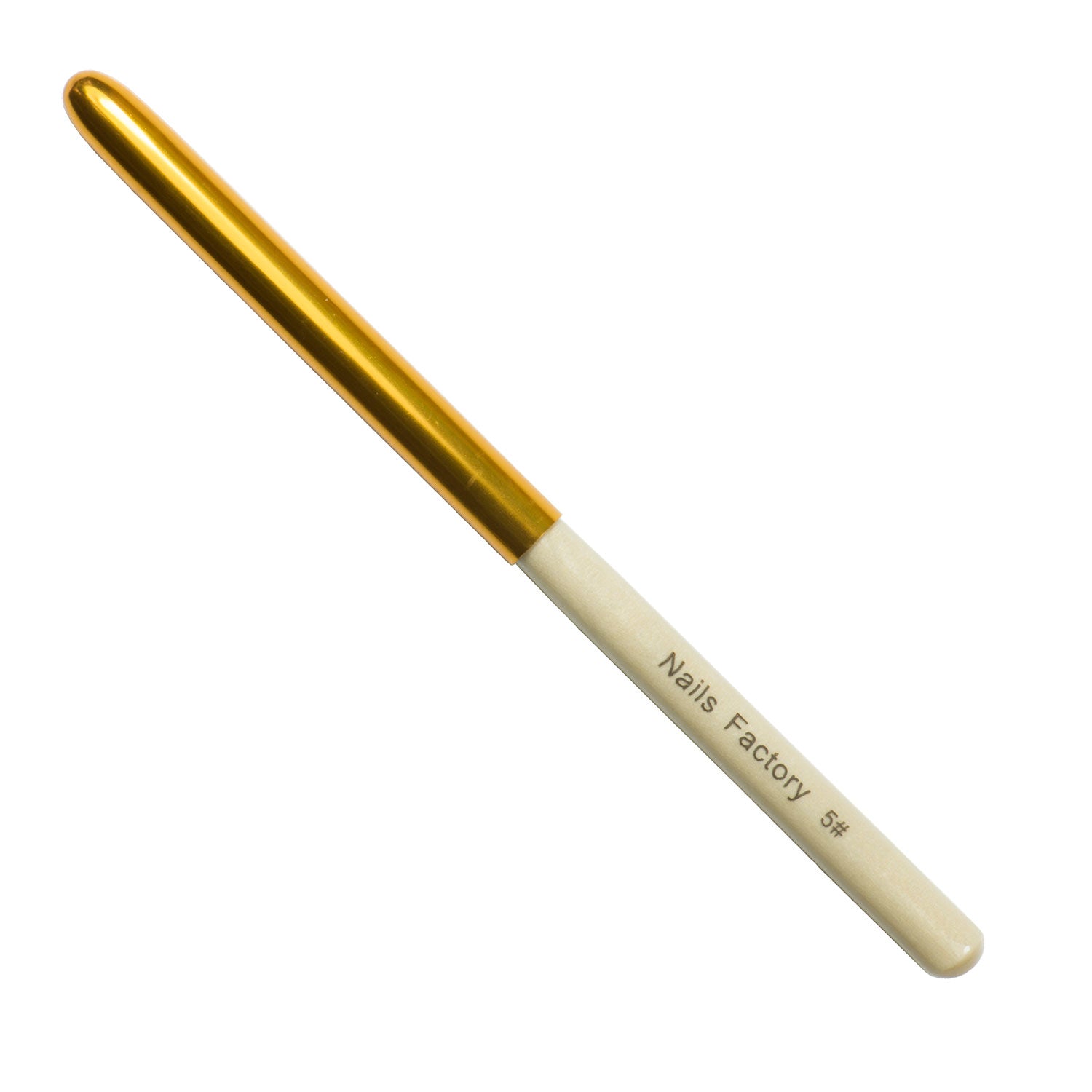 Nails Factory Gel Pinsel Gold French No 5 mit Kappe