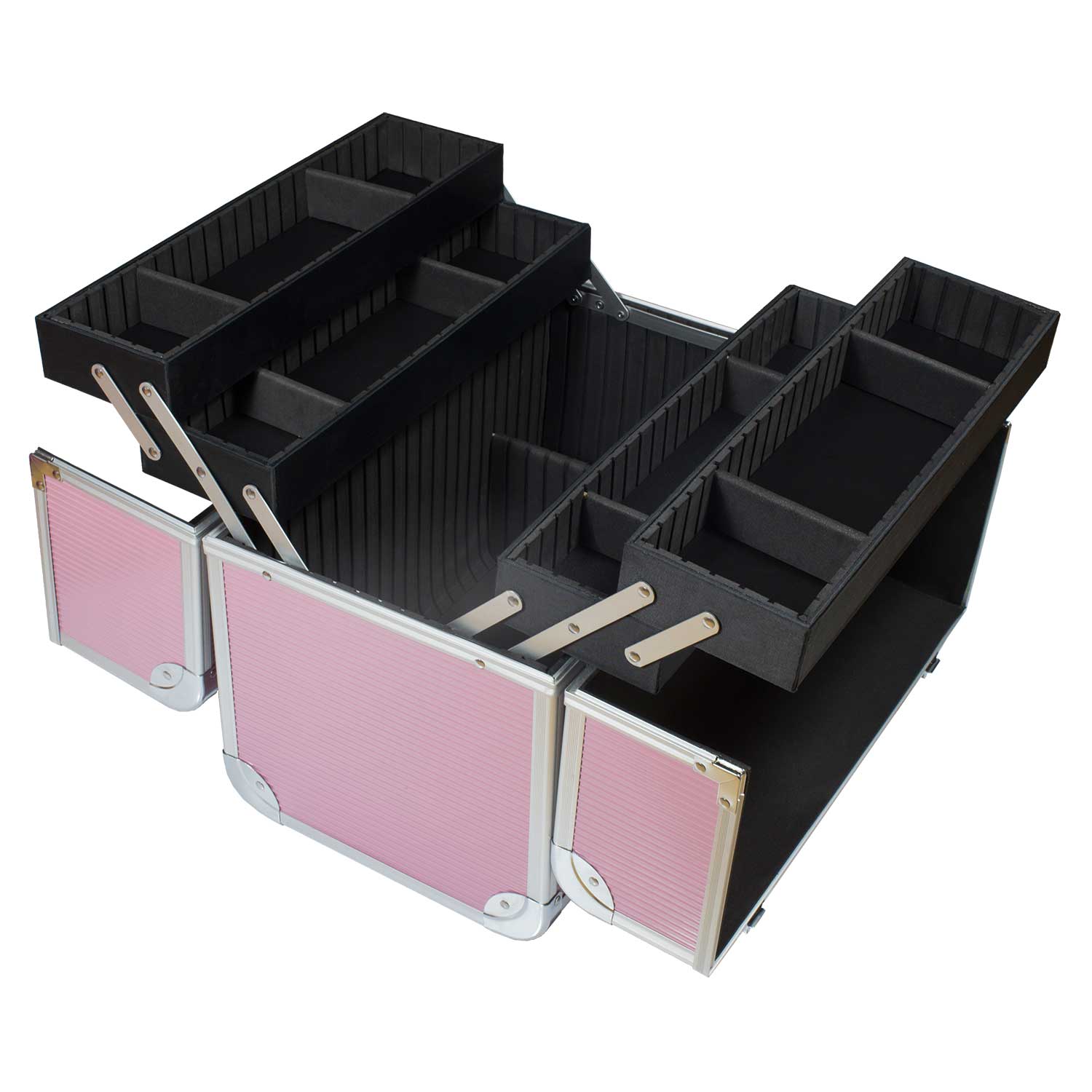 Nails Factory Kosmetikkoffer Aluminium Harmony open