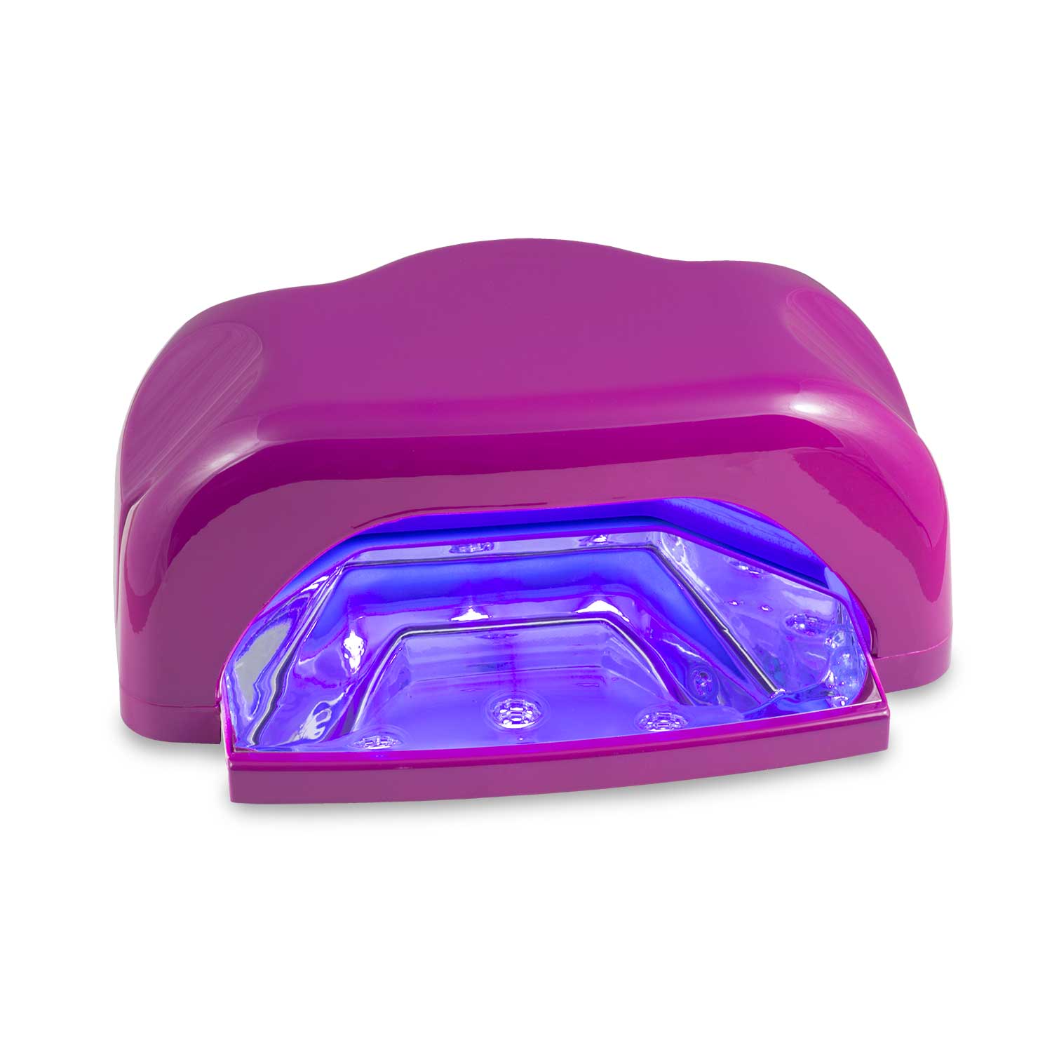 Nails Factory LED Lichthaertungsgeraet Lila Side
