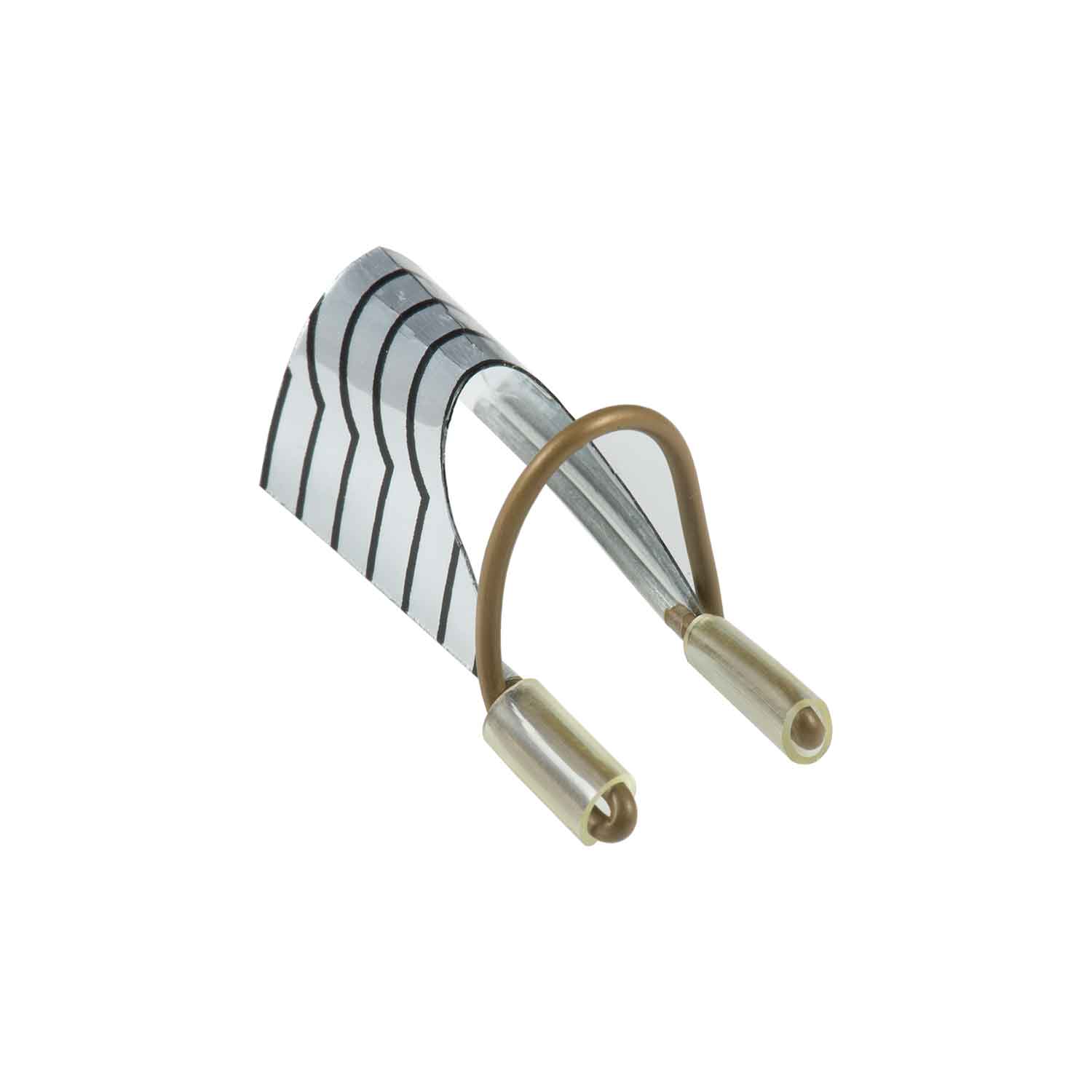 Nails Factory Modellierschablonen aus Metall Silber mit Box 5er Set front