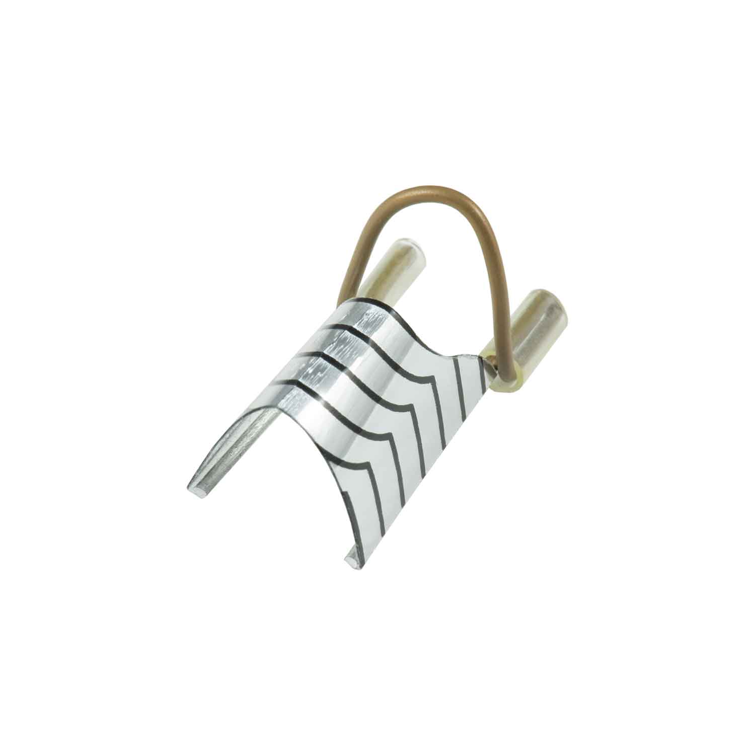 Nails Factory Modellierschablonen aus Metall Silber mit Box 5er Set top