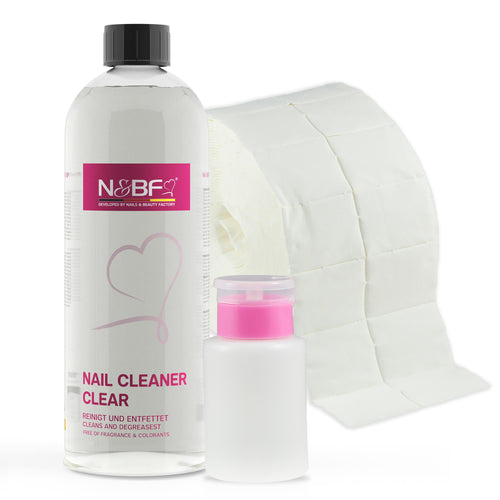 Nails Factory Nagel Cleaner Set IPA Rosa Zelletten 25