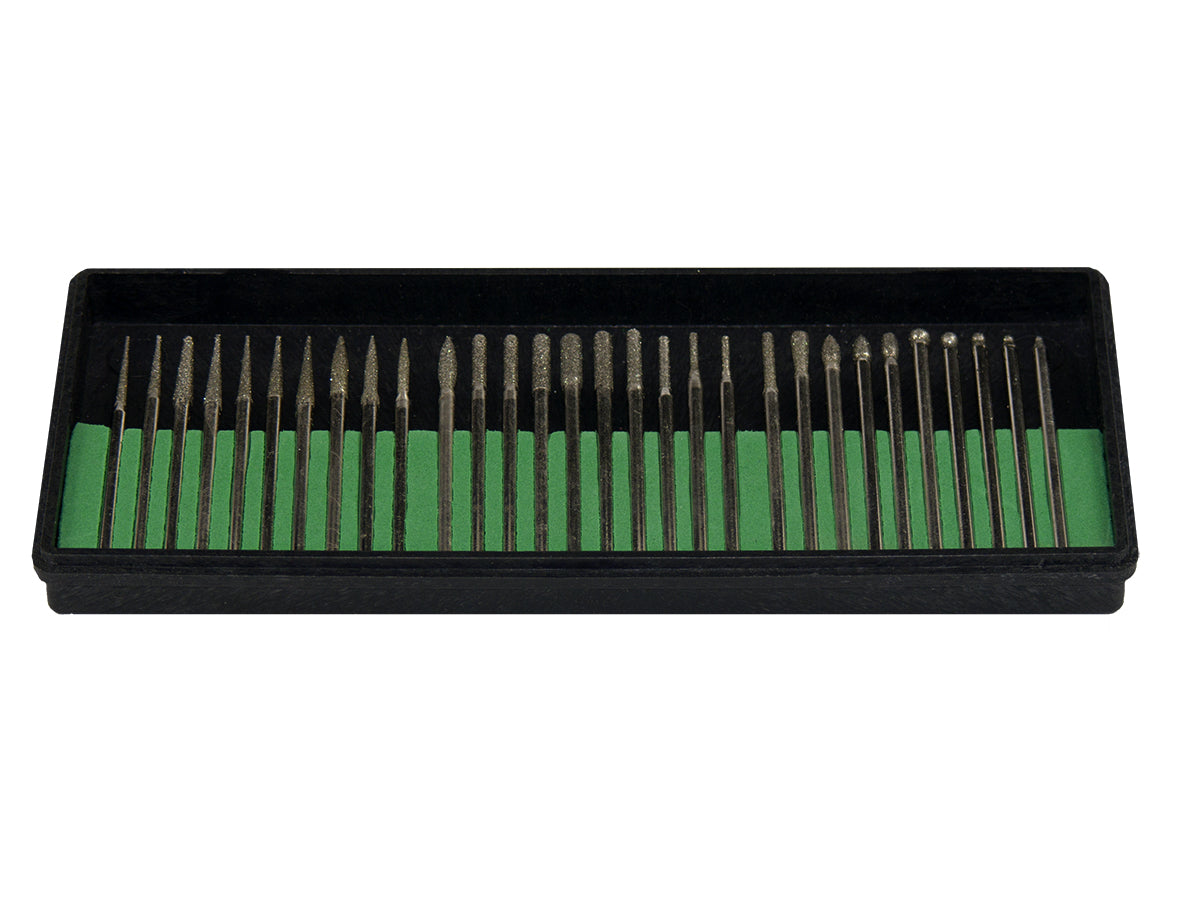 Nails Factory Nagelfr aser Bits Set Pink 30 teilig