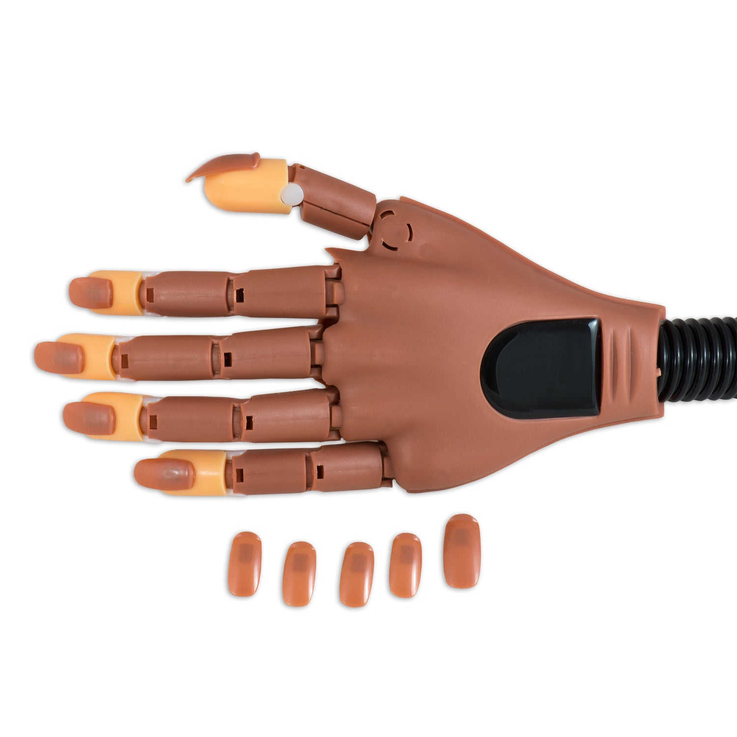 Nails Factory Nail School Ubungshand mit Tischhalter Hand 2