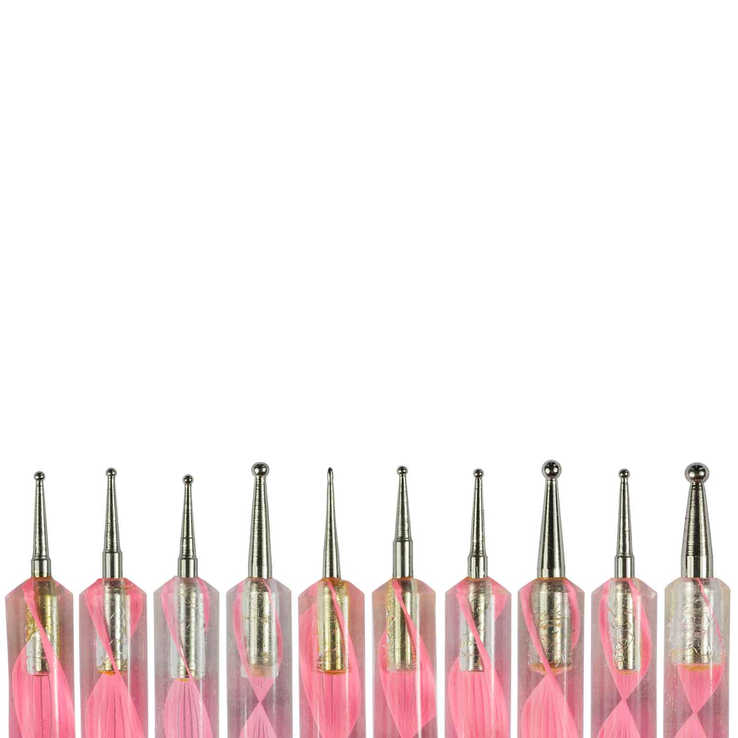 Nails Factory Nailart Dotting Pen Rosa 5er Set koepfe