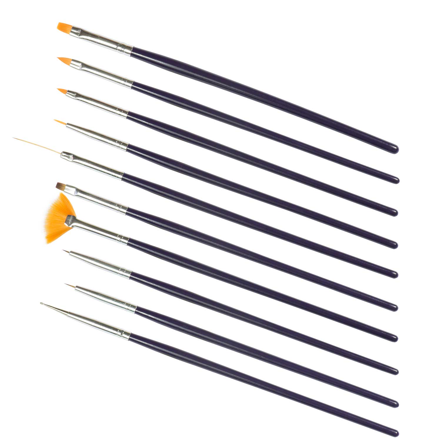 Nails Factory Nailart Pinsel 10er Set