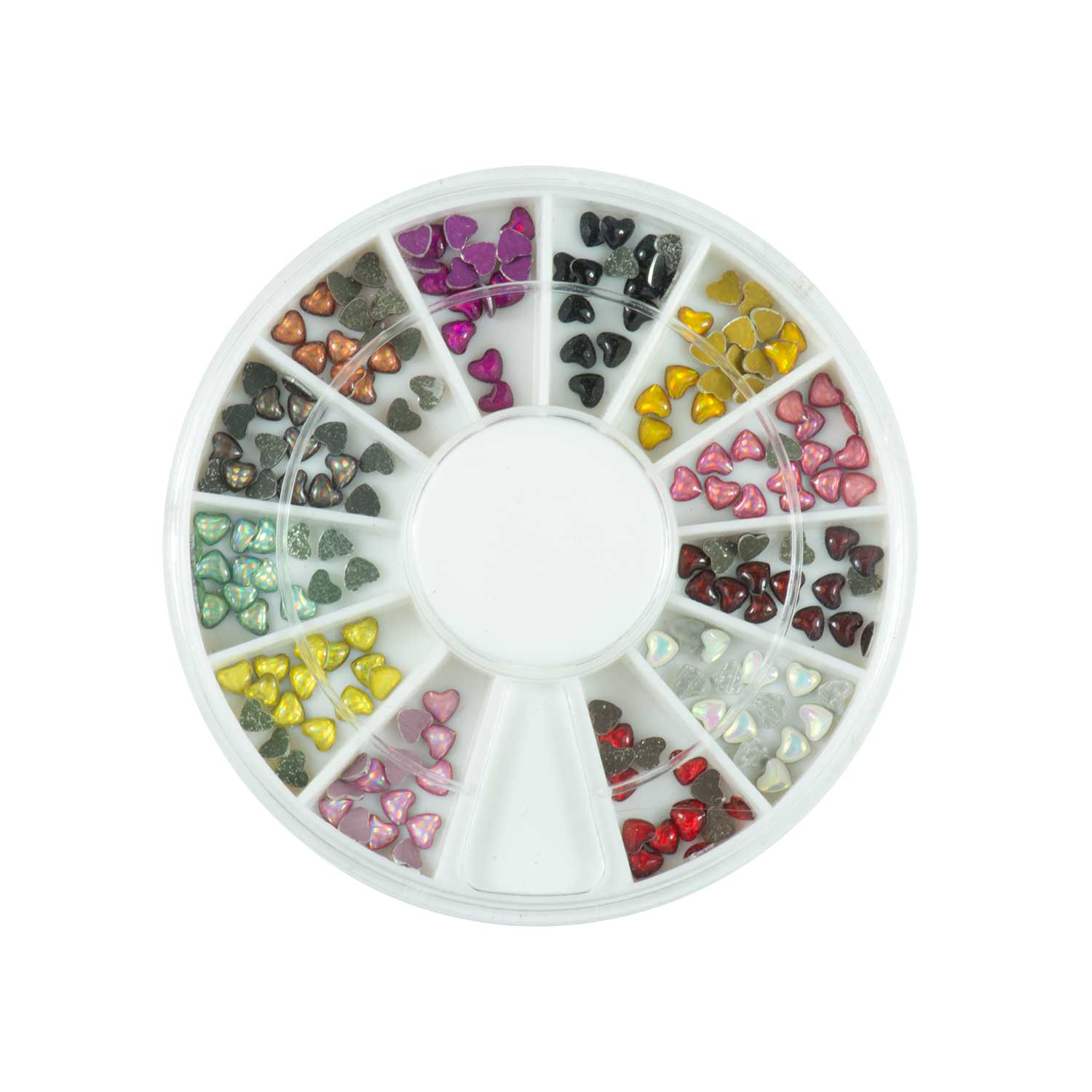 Nails Factory Nailart Rondell Leon Heart 12 Farben 120 Stueck