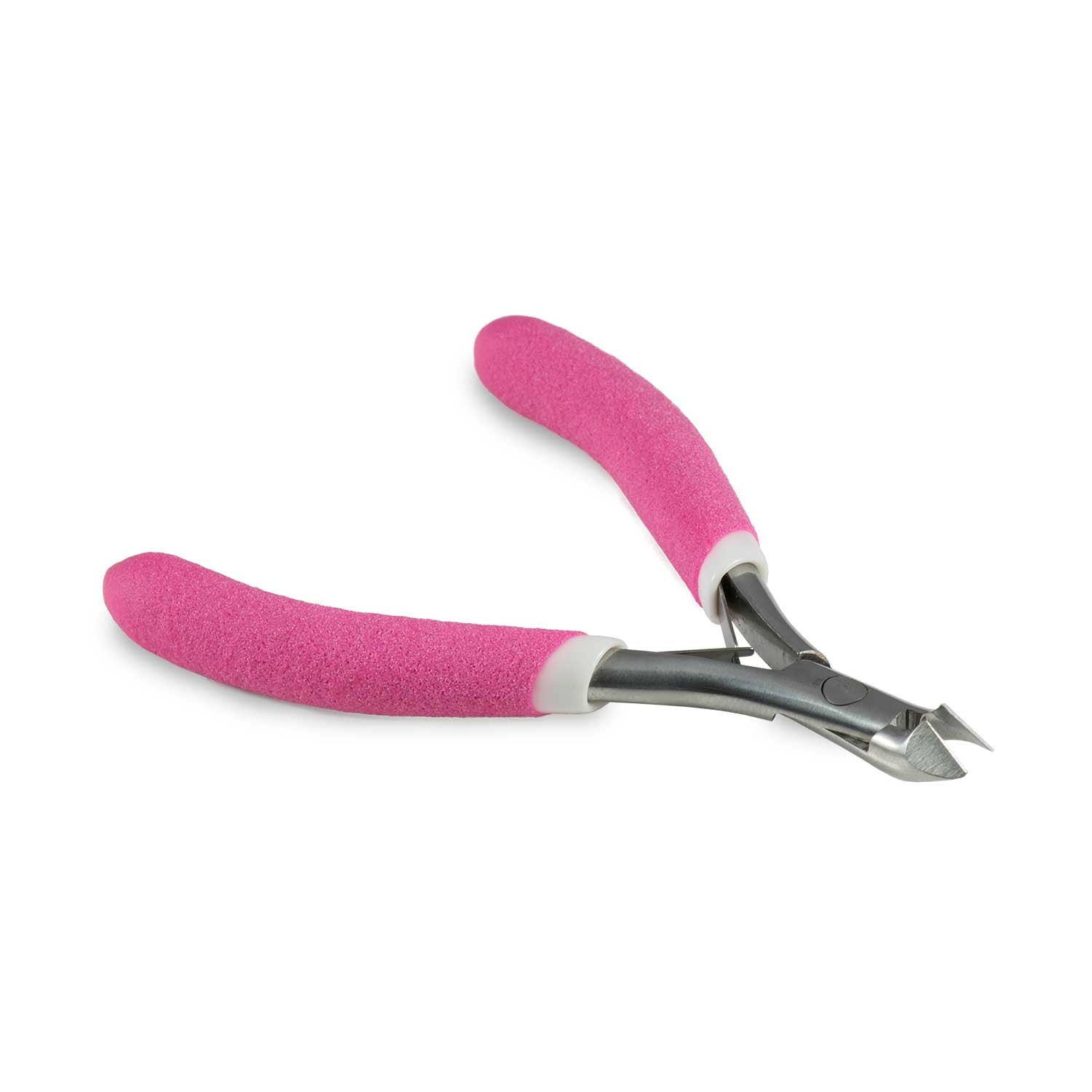 Nails Factory Profi NagelhautzangeGriff Pink front