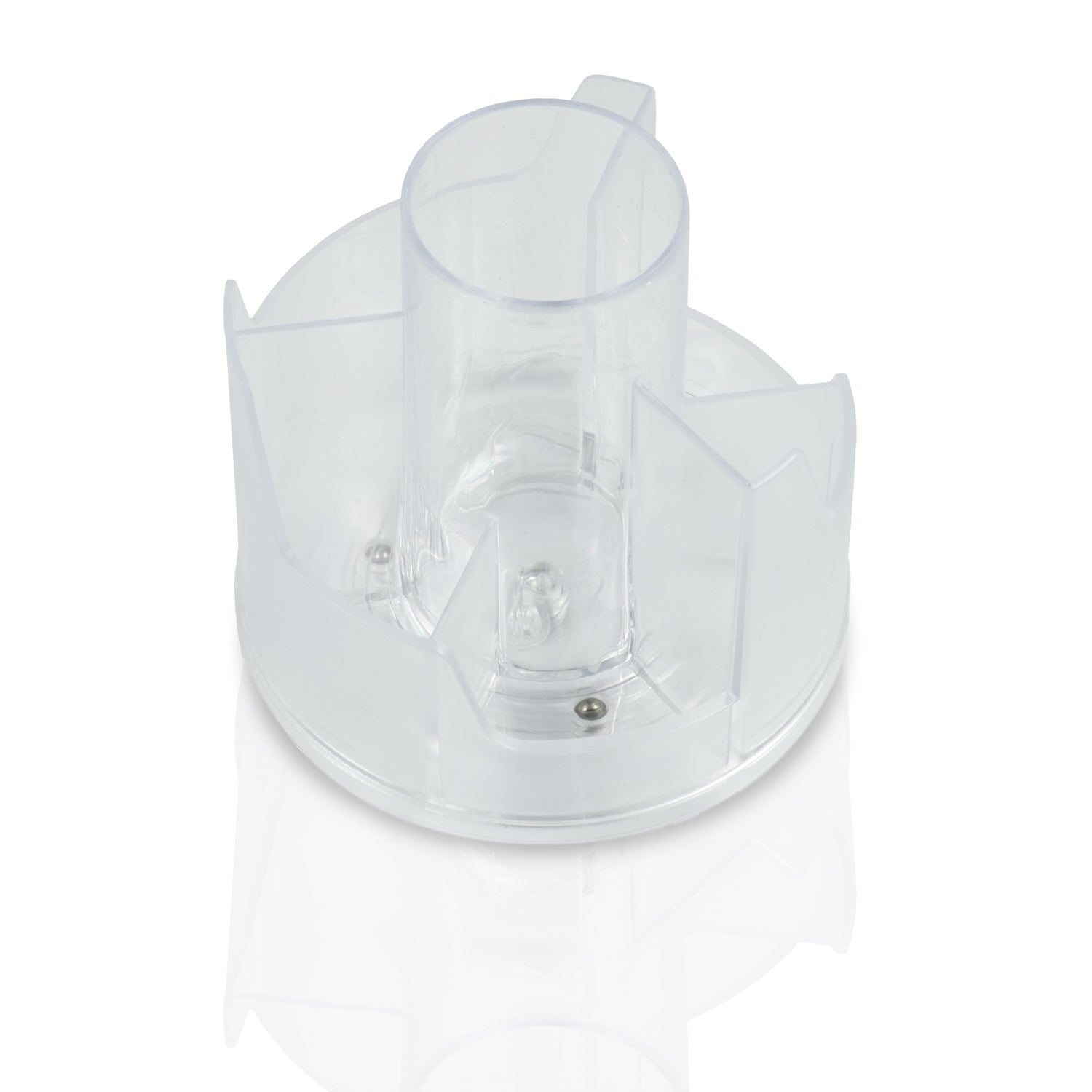 Nails Factory Runde Pinsel und Feilenbox aus Acryl oben