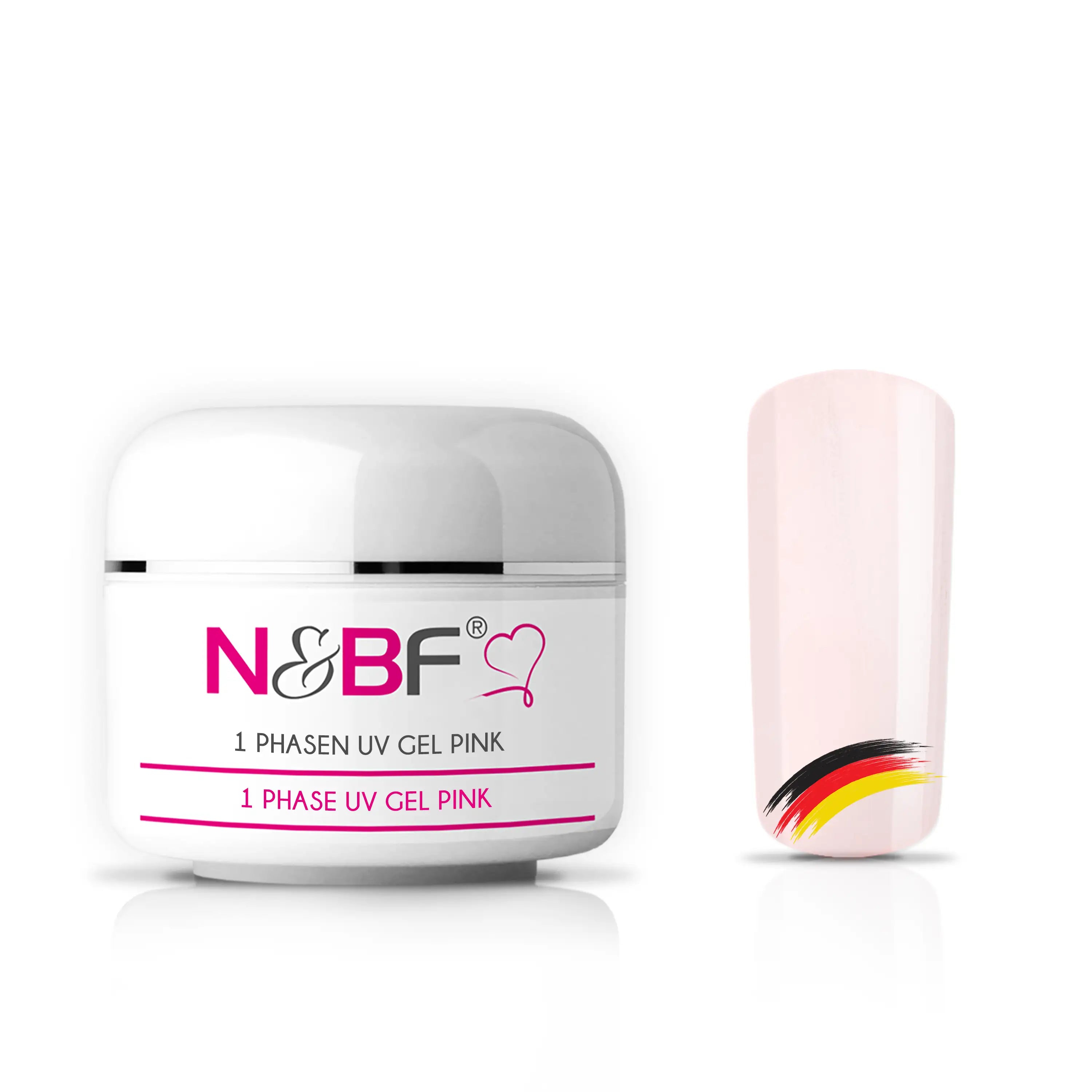 Nails Factory Shop 1 Phasen Gel Pink 15 ml 2025