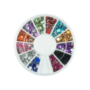 Nails Factory Strasssteine Rondell Fantasy Bunt 720 St uck