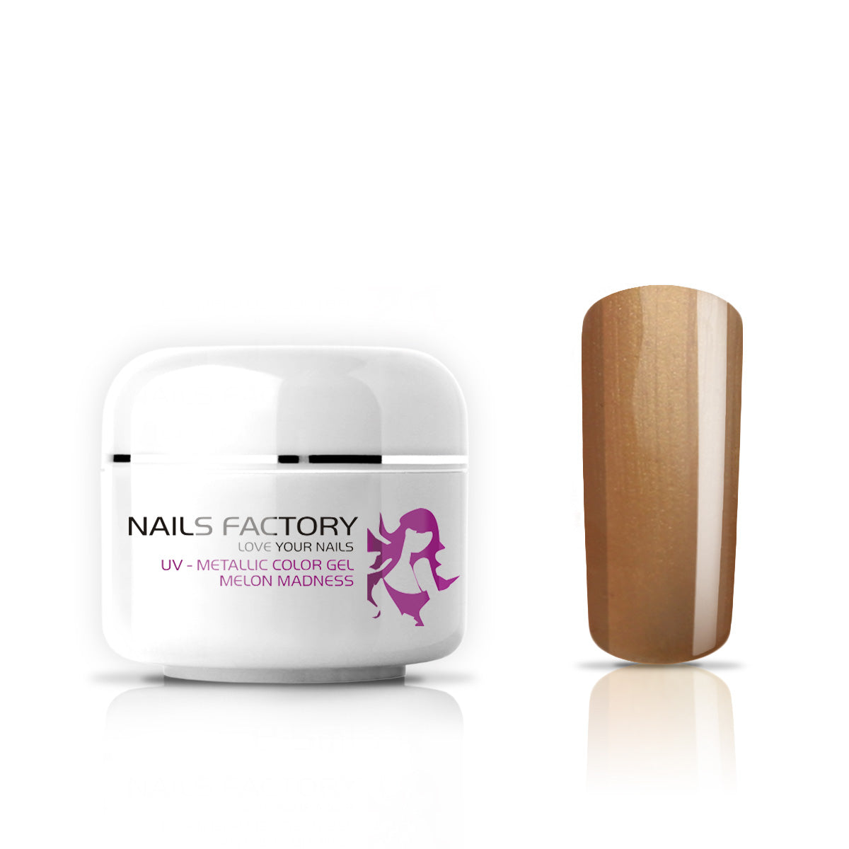Nails Factory UV Farbgel Metallic Melon Madness Herbst Set