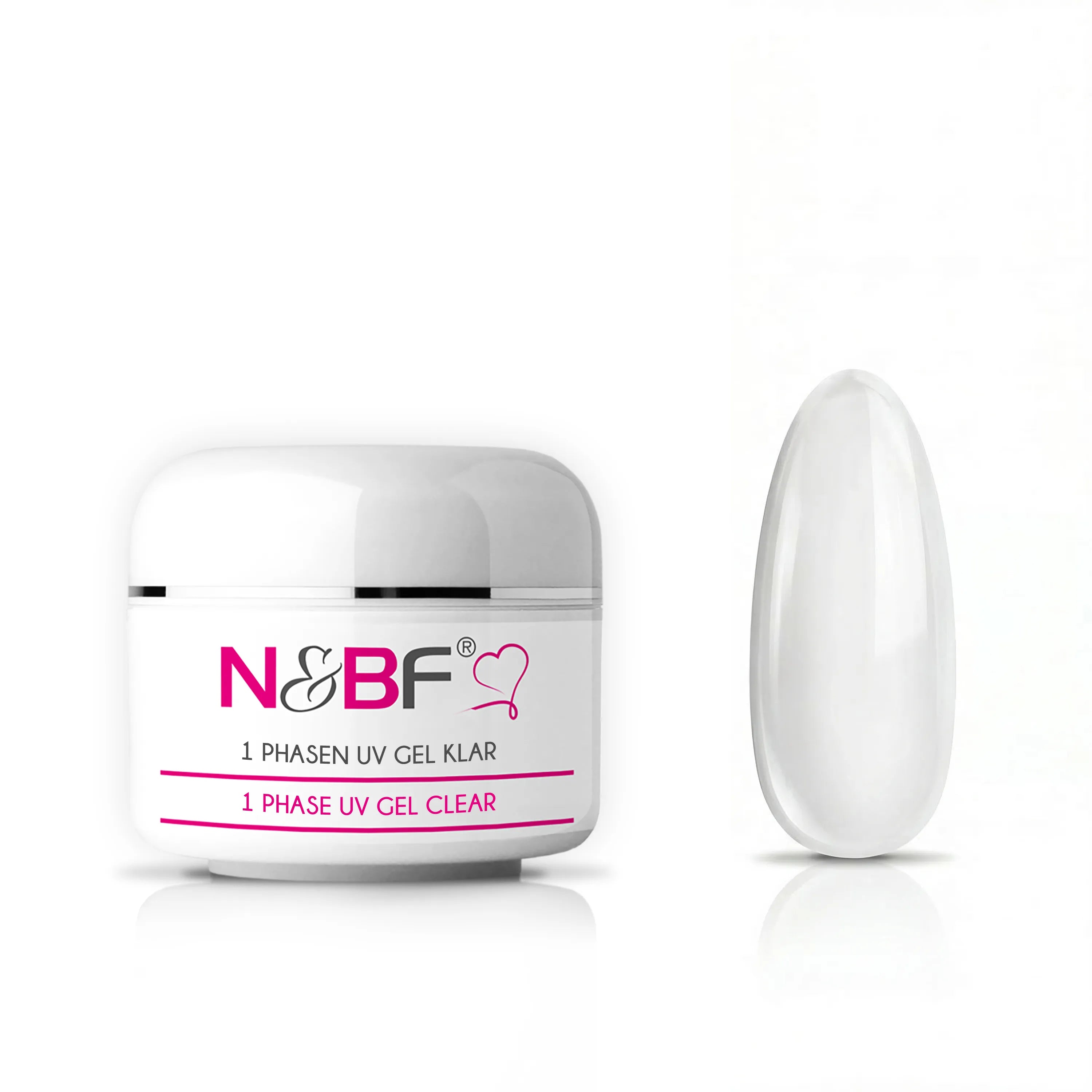 1-Phasen UV Gel klar mittelviskos 5ml