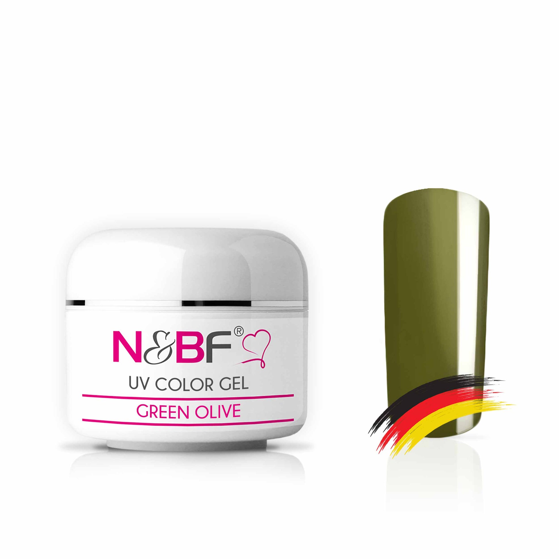 Nails and Beauty Factory 124133326 UV COLOR GEL GREEN OLIVE