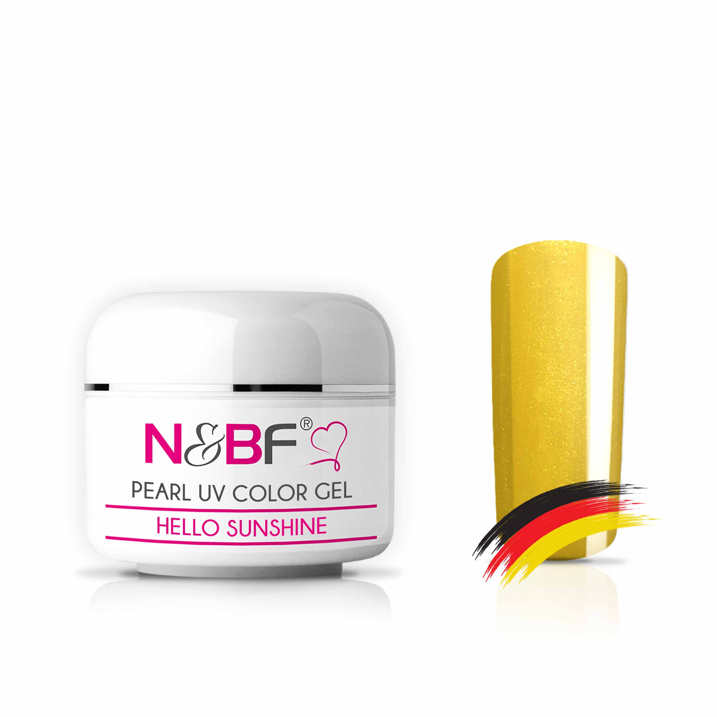 Nails and Beauty Factory 124133518 PEARL UV COLOR GEL HELLO SUNSHINE