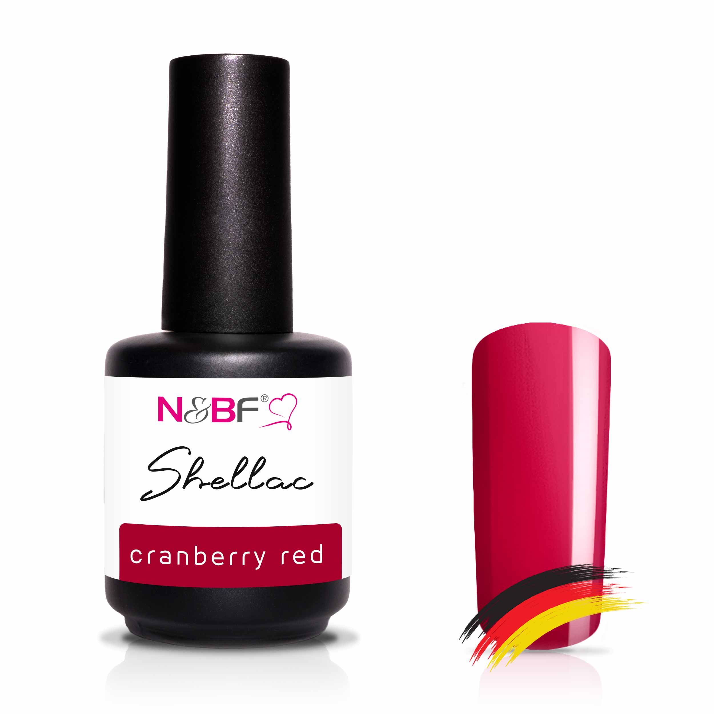 Nails and Beauty Factory 26222700 Cranberry Red