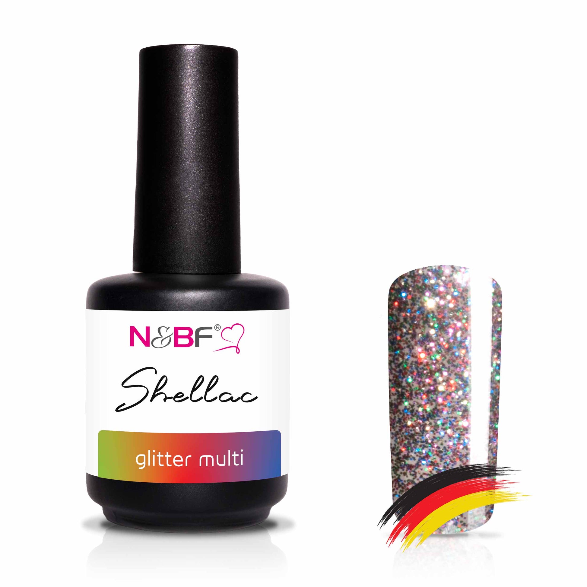 Nails and Beauty Factory 26223202 Glitter Multi