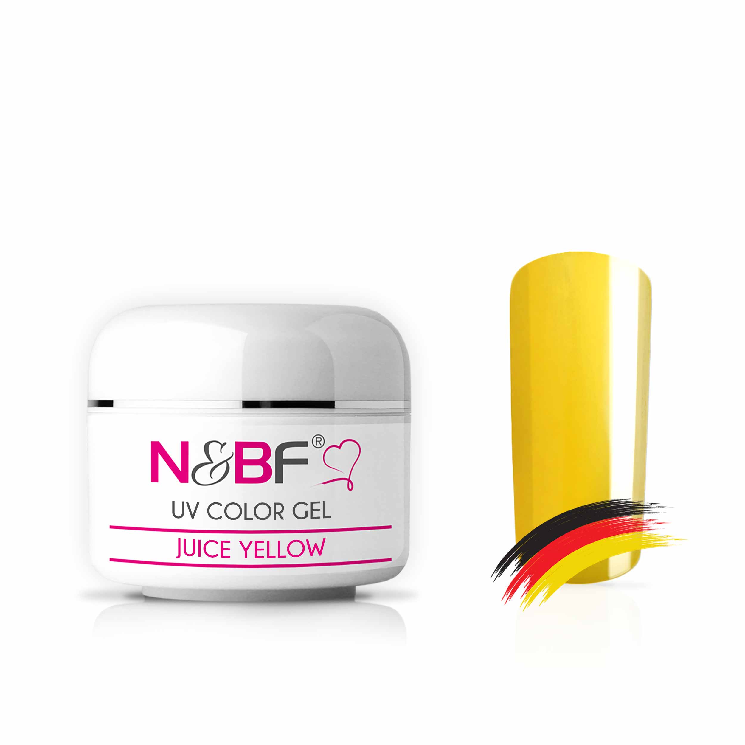 Nails and Beauty Factory 57526938 UV COLOR GEL JUICE YELLOW