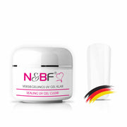 Nails and Beauty Factory 57527110 VERSIEGELUNGS UV GEL KLAR SEALING UV GEL CLEAR 15ml