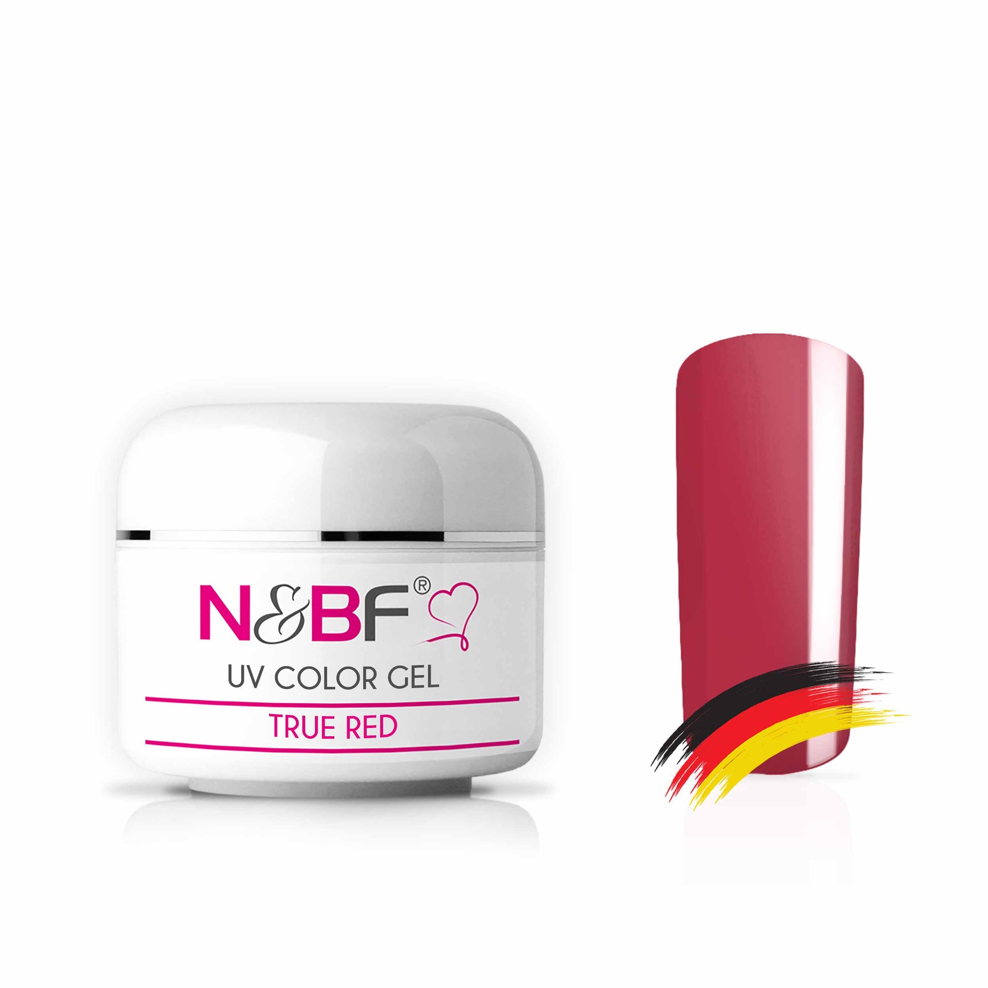 Nails and Beauty Factory 57527624 UV COLOR GEL TRUE RED