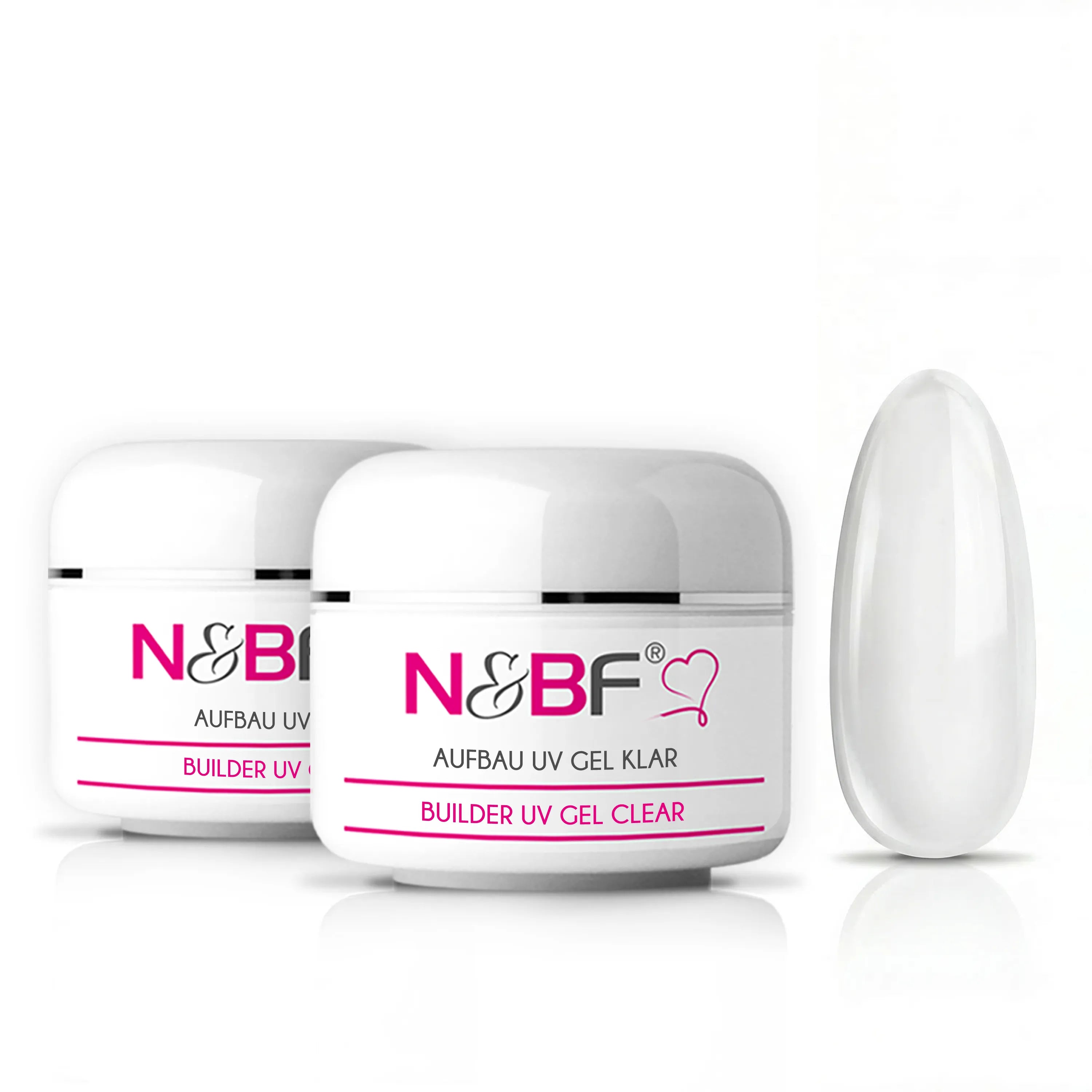 Aufbau UV Gel klar mittelviskos 2x50ml