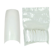 Nails and Beauty Factory Classic Nagel Tips weiss Nachfuellbeutel 500 Stueck
