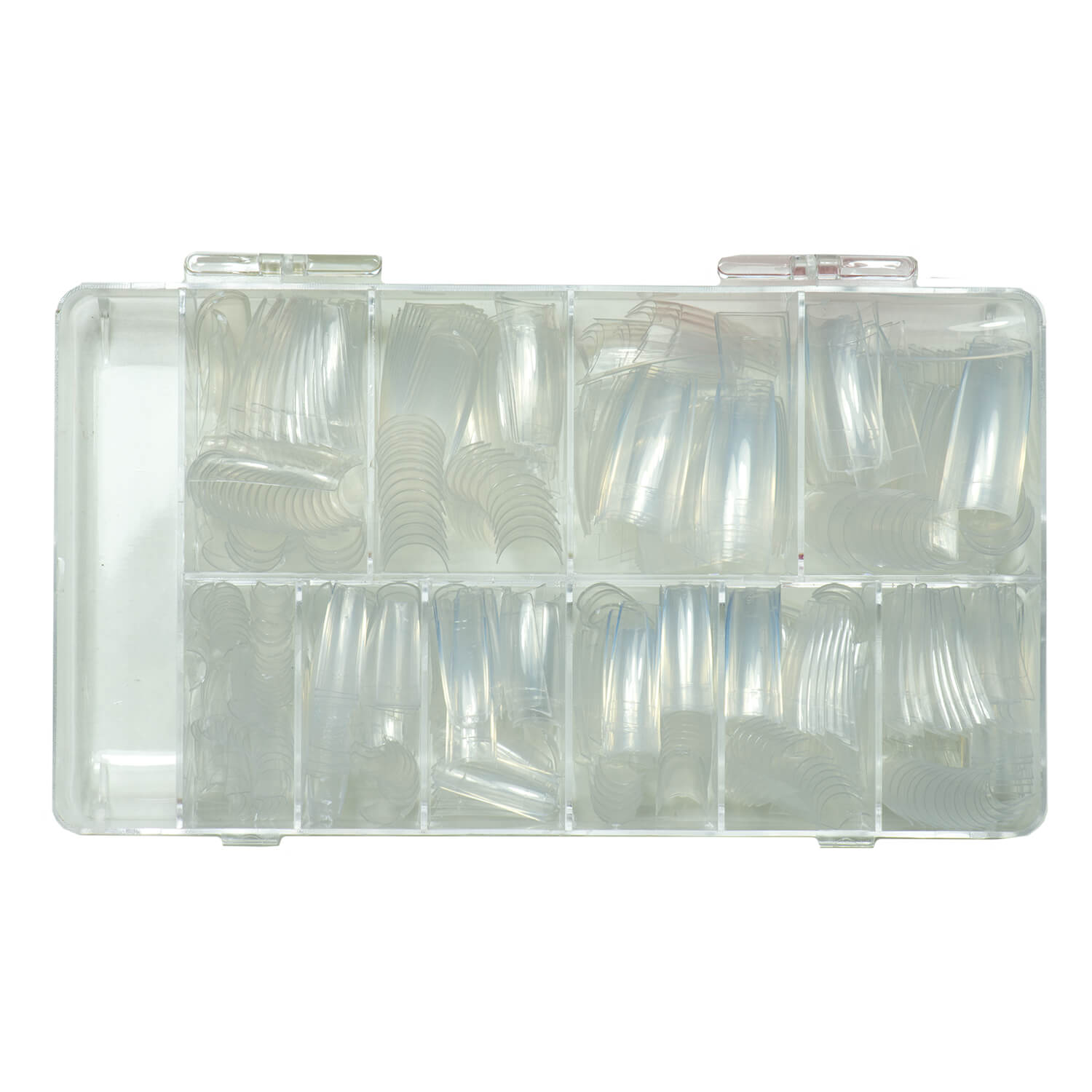 Nails and Beauty Factory Classic Nail Tips clear Box 500 pieces C