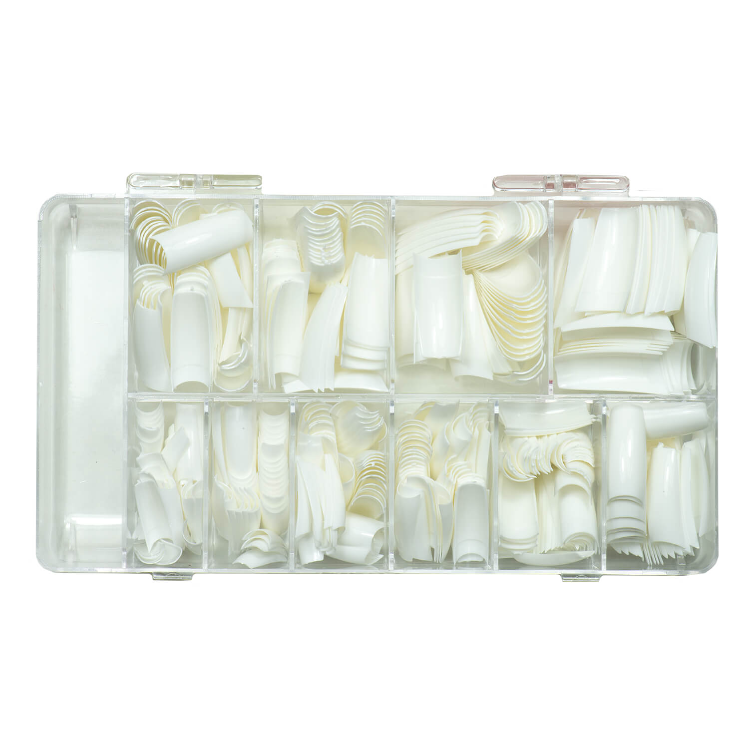 Nails and Beauty Factory Classic Nail Tips white Box 500 pieces Cla 1