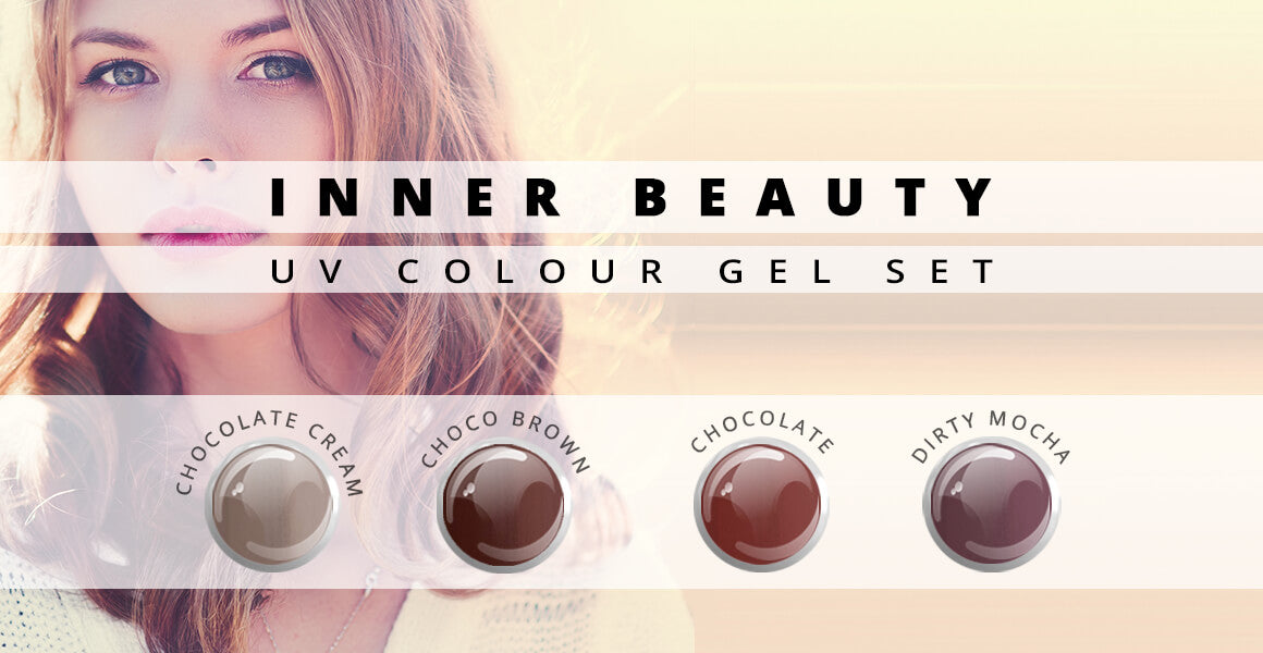 Nails and Beauty Factory Colour Gel Farbgel 4er Set Inner Beauty