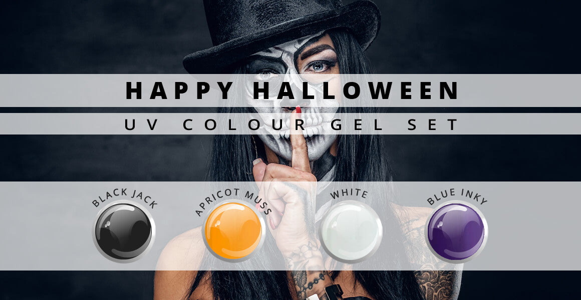 Nails and Beauty Factory Colour Gel Set Happy Halloween